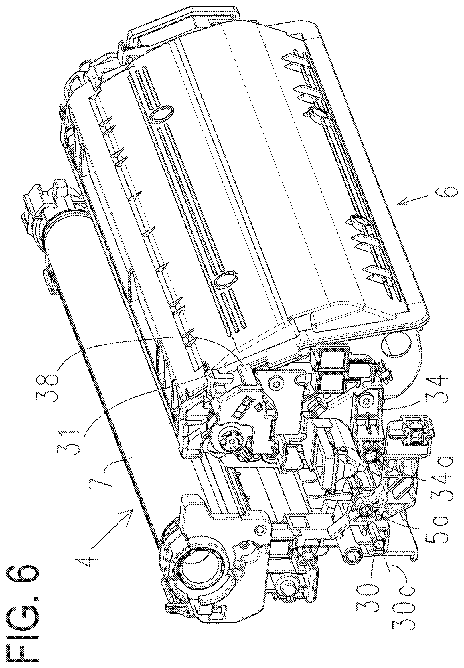 Patent US11782383 Figure 6 – Process cartridge