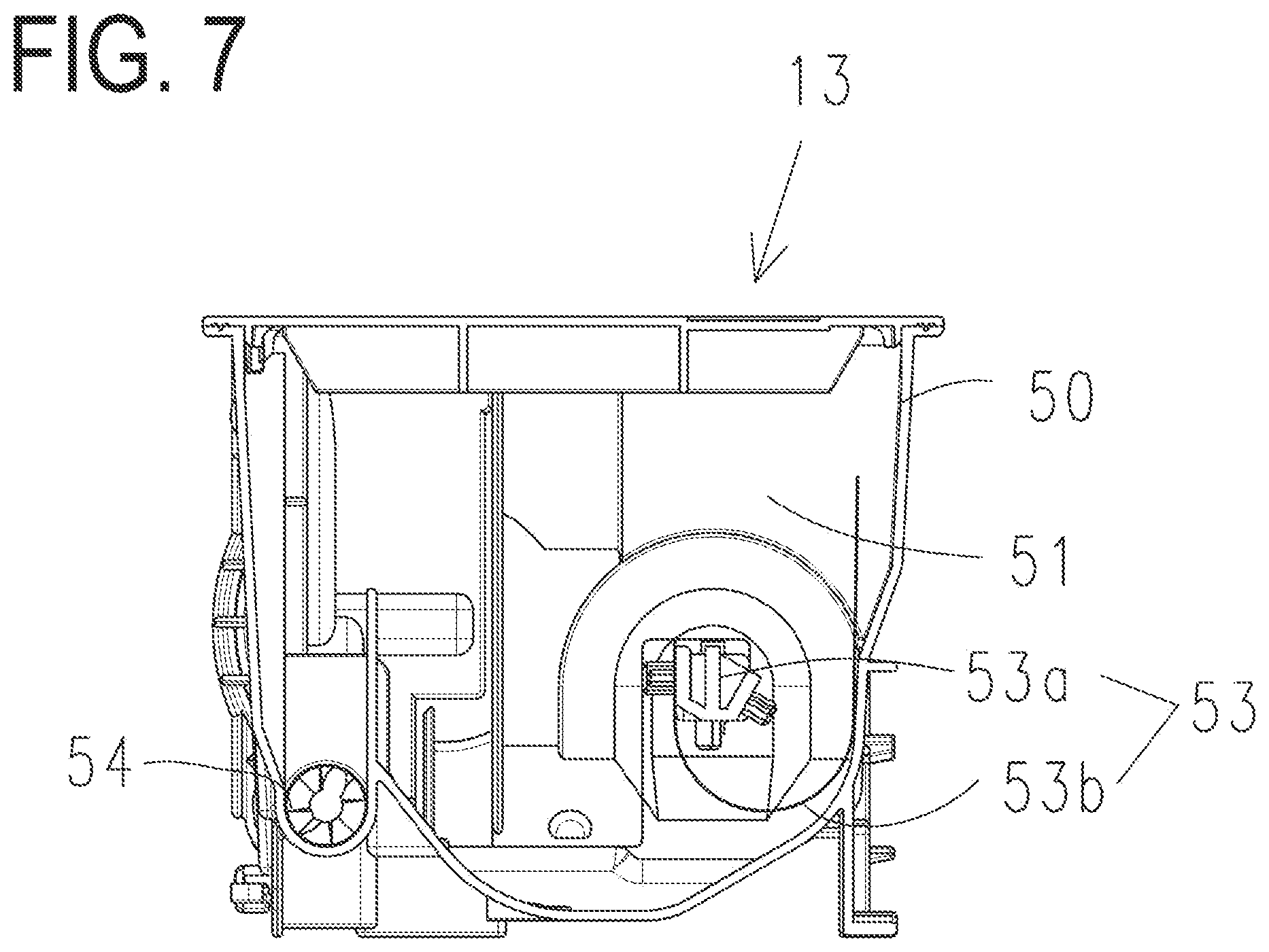 Patent US11782383 Figure 7 – Process cartridge