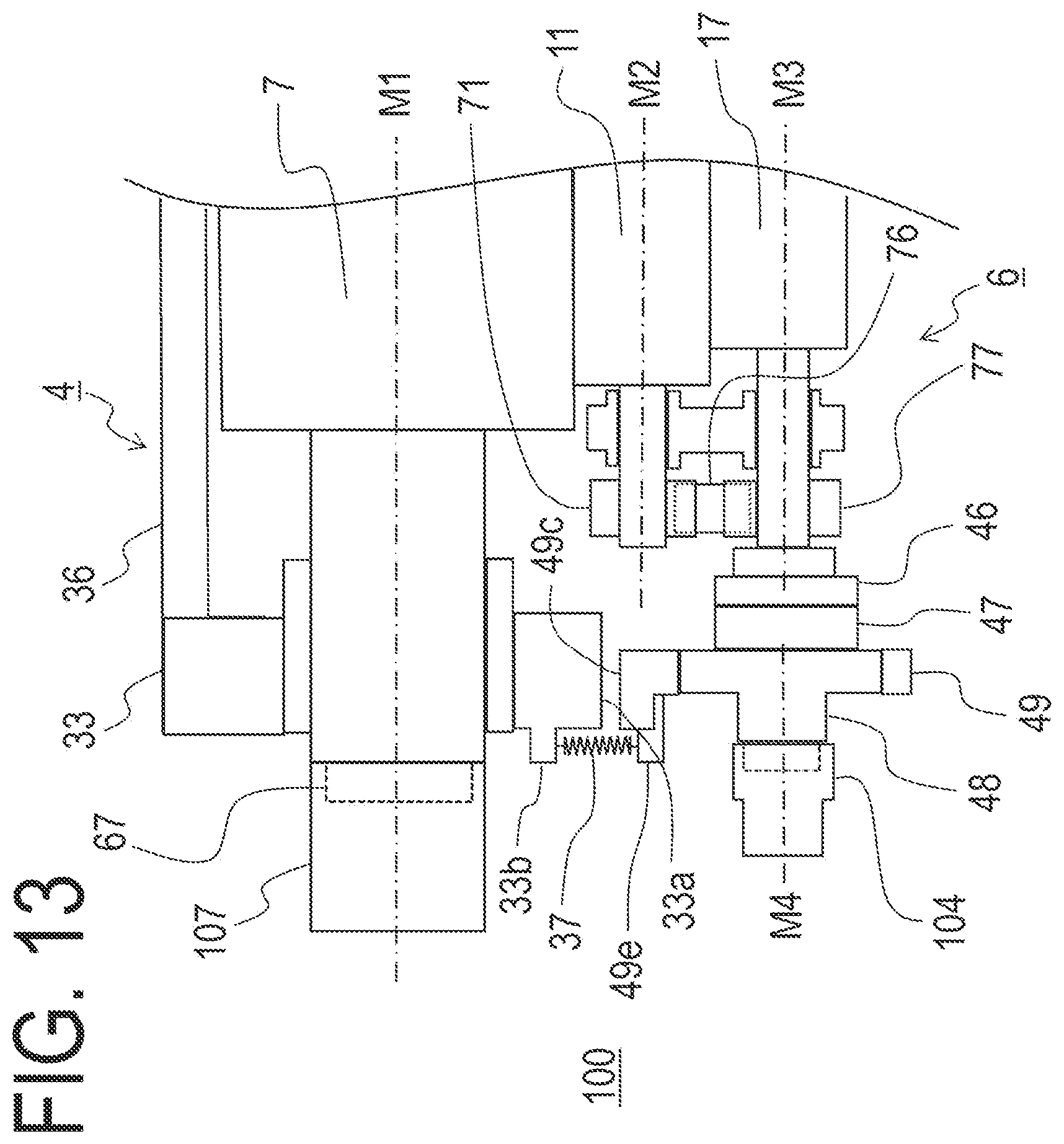 Patent US11782383 Figure 13 – Process cartridge