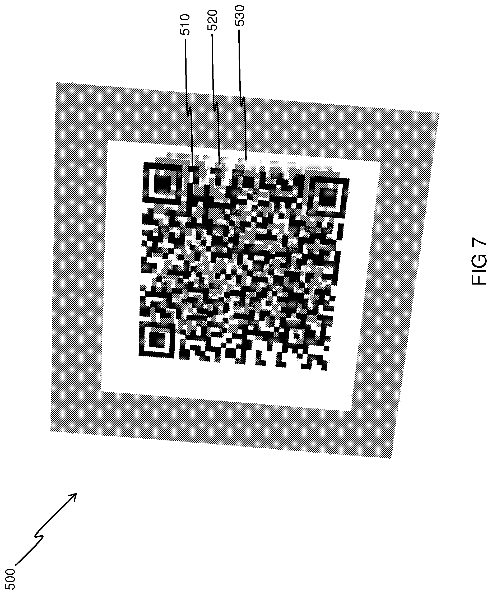 Patent US11782384 Figure 7 – Holographic recordings replaying images upon illumination