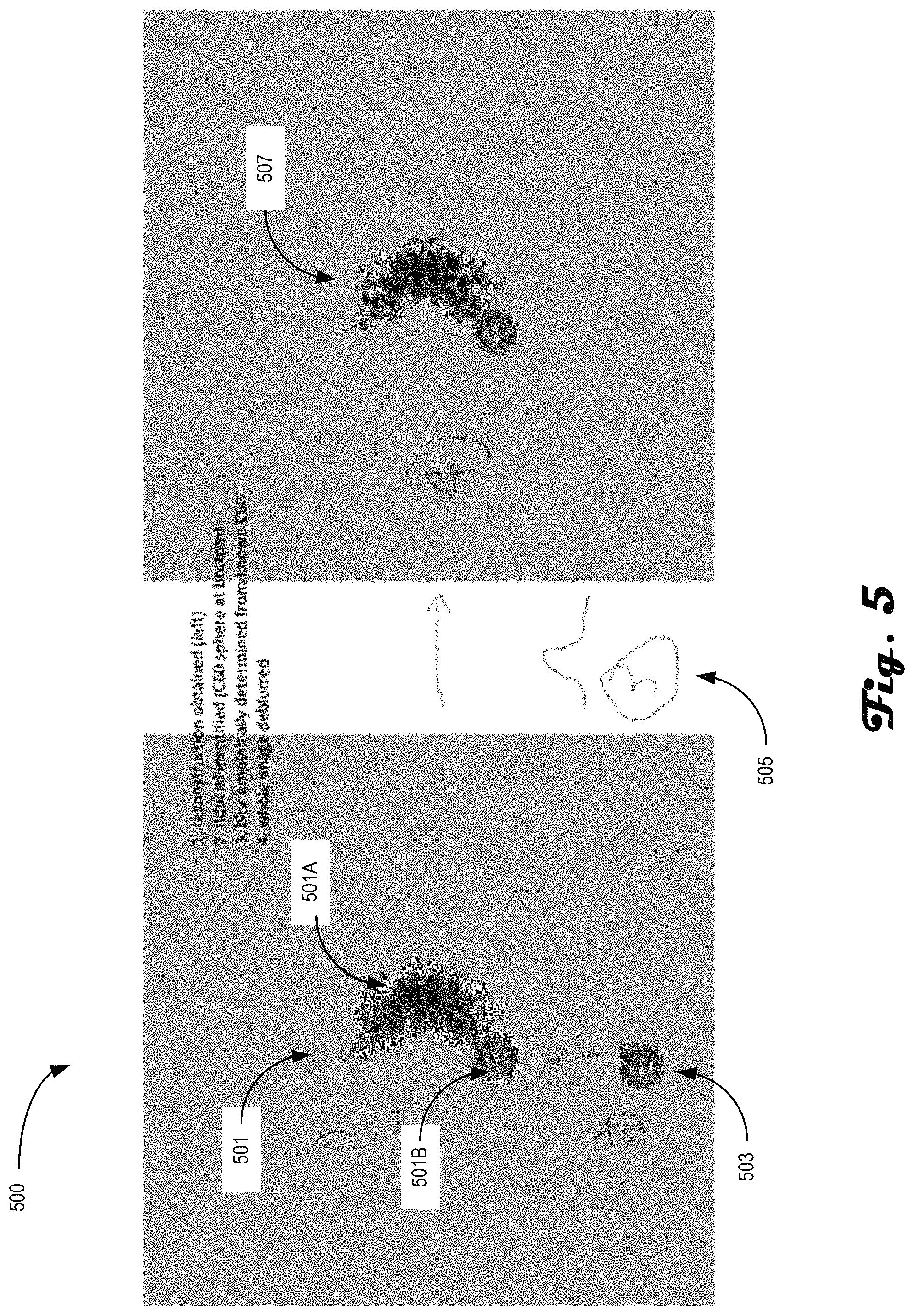 Patent US11782385 Figure 5 – Reconstruction algorithms of electron-based holograms