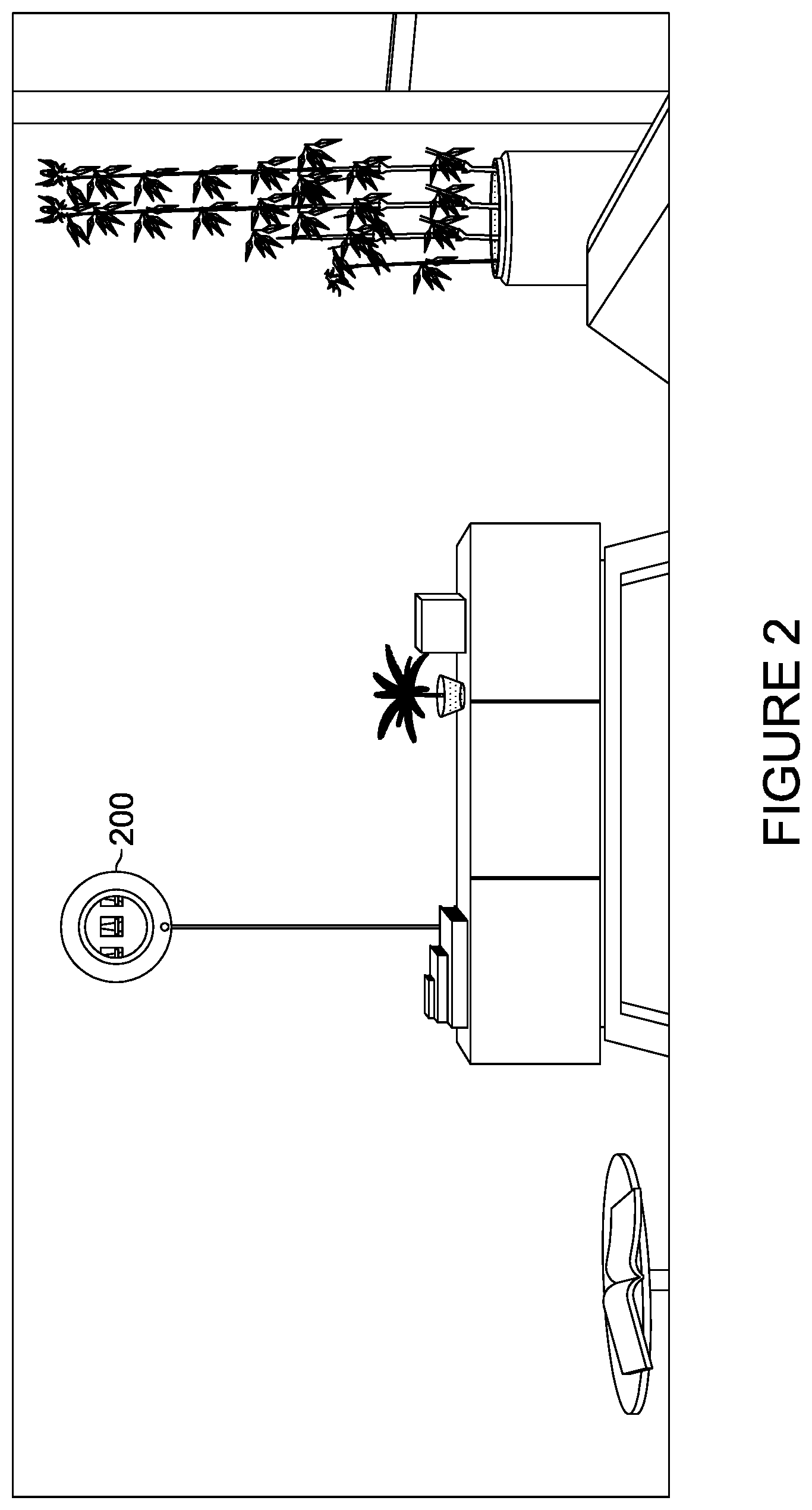 Patent US11782391 Figure 2 – Wall clock AI voice assistant