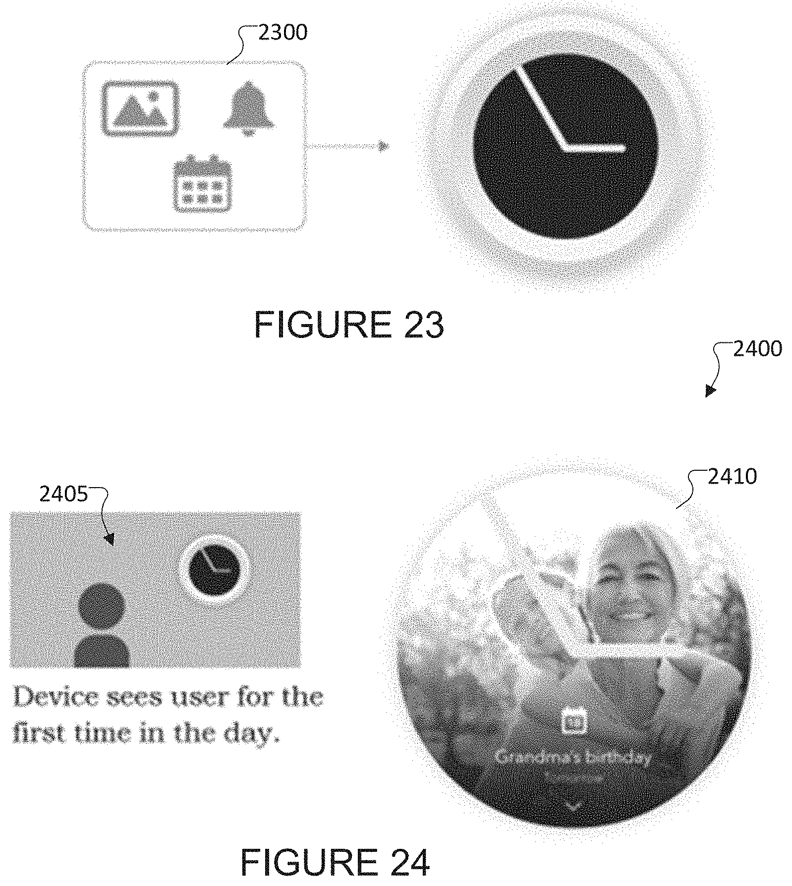 Patent US11782391 Figure 15 – Wall clock AI voice assistant