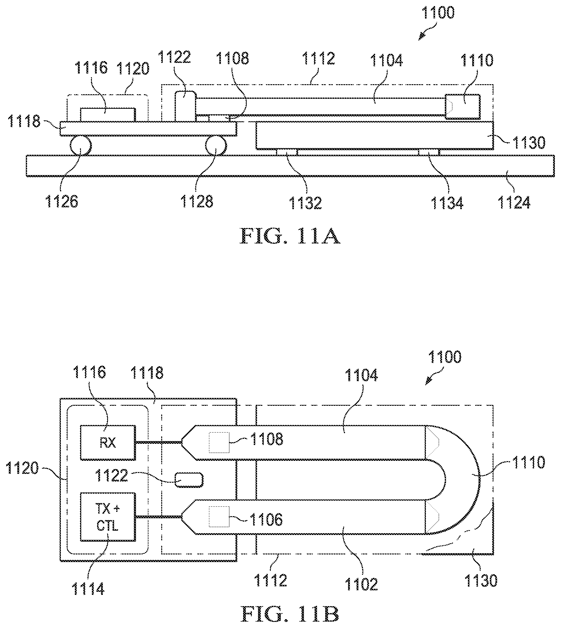 Patent US11782392 Figure 12 – Hermetic vial for quantum transitions detection in electronic devices applications
