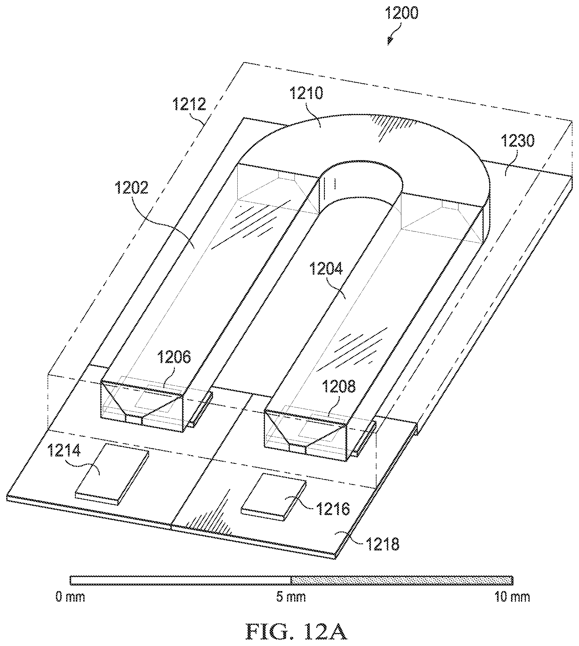 Patent US11782392 Figure 13 – Hermetic vial for quantum transitions detection in electronic devices applications