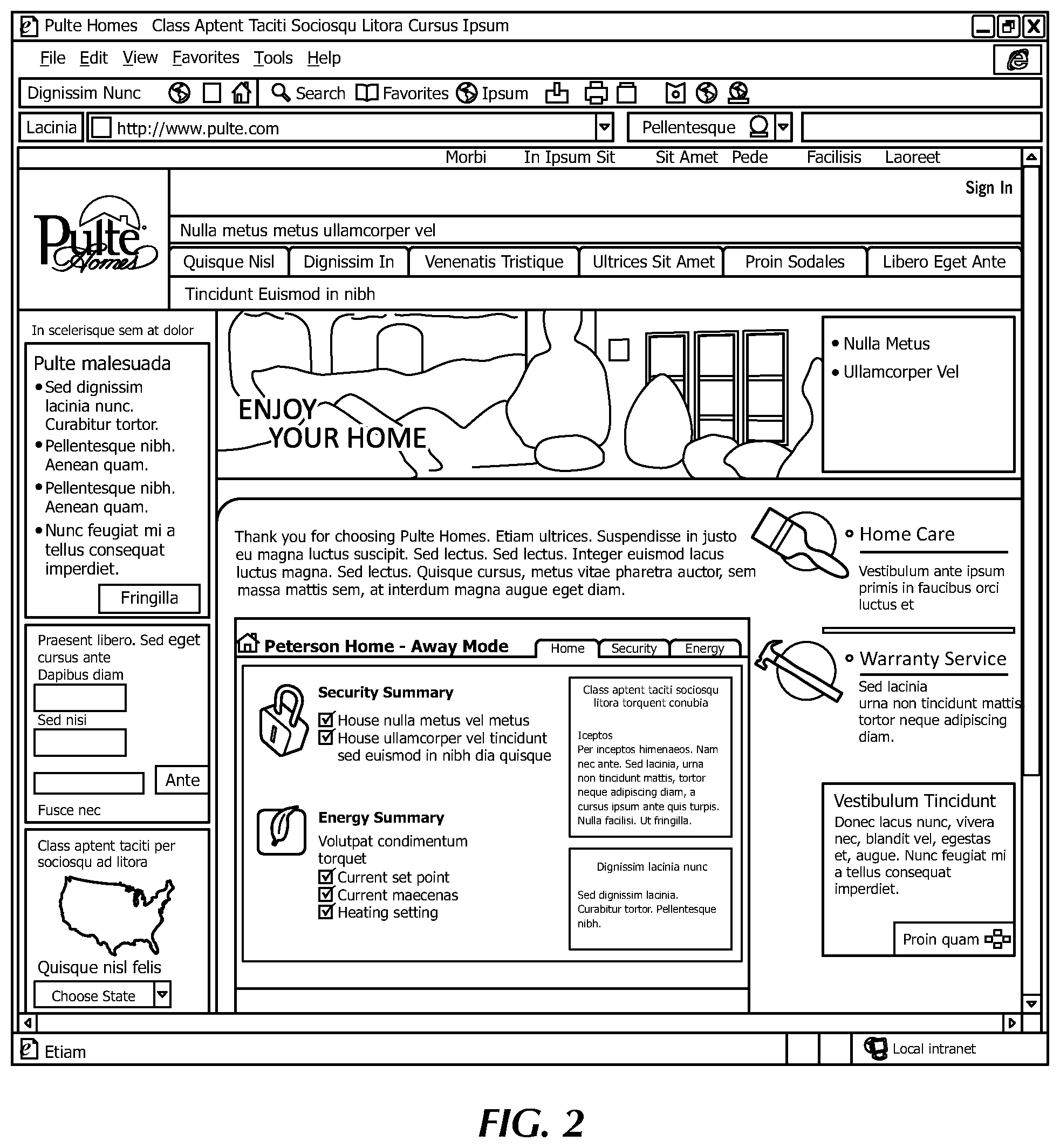 Patent US11782394 Figure 2 – Automation system with mobile interface