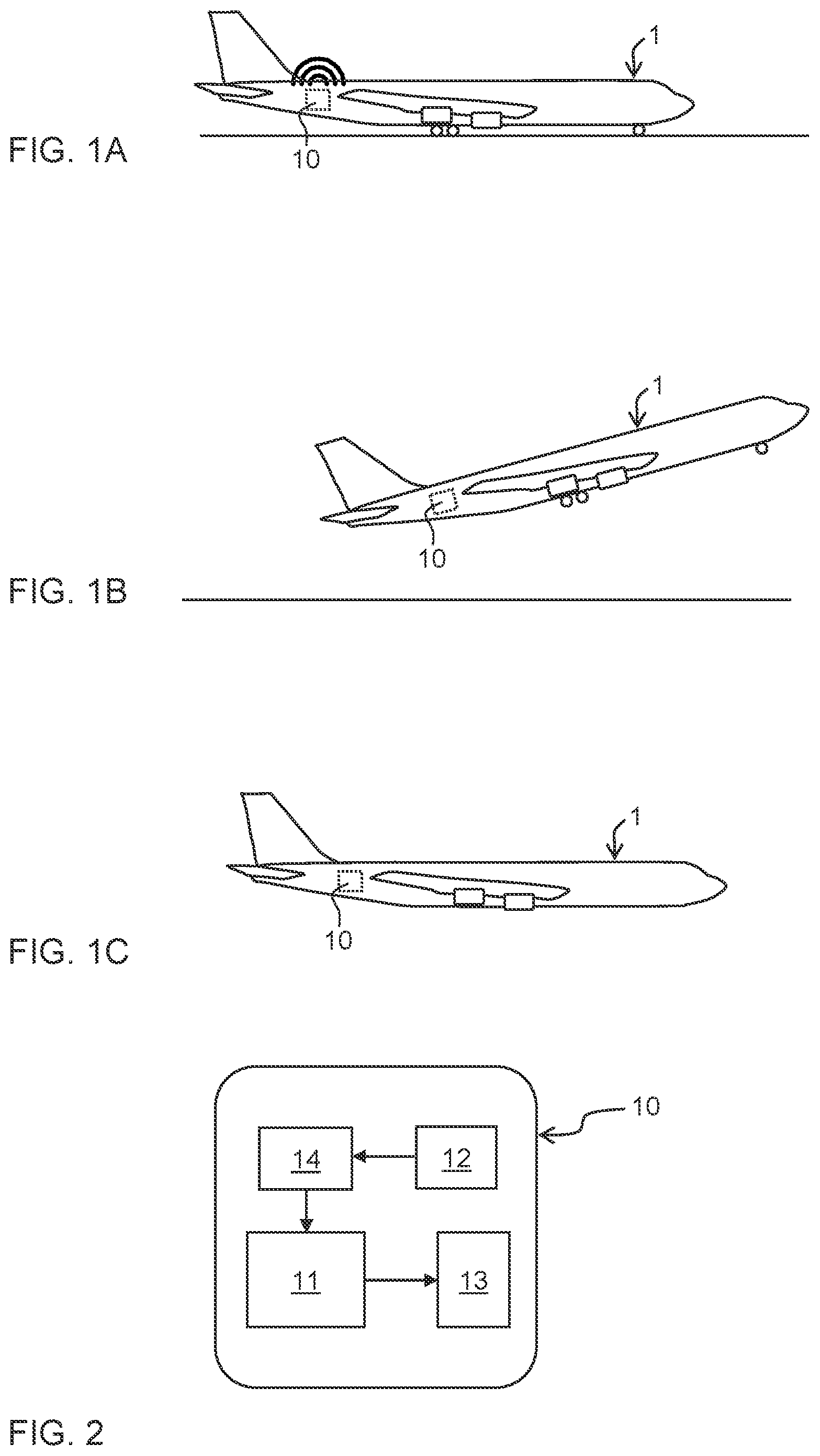 Patent US11782398 Figure 1 – Operating a portable electronic device to detect airplane flight events