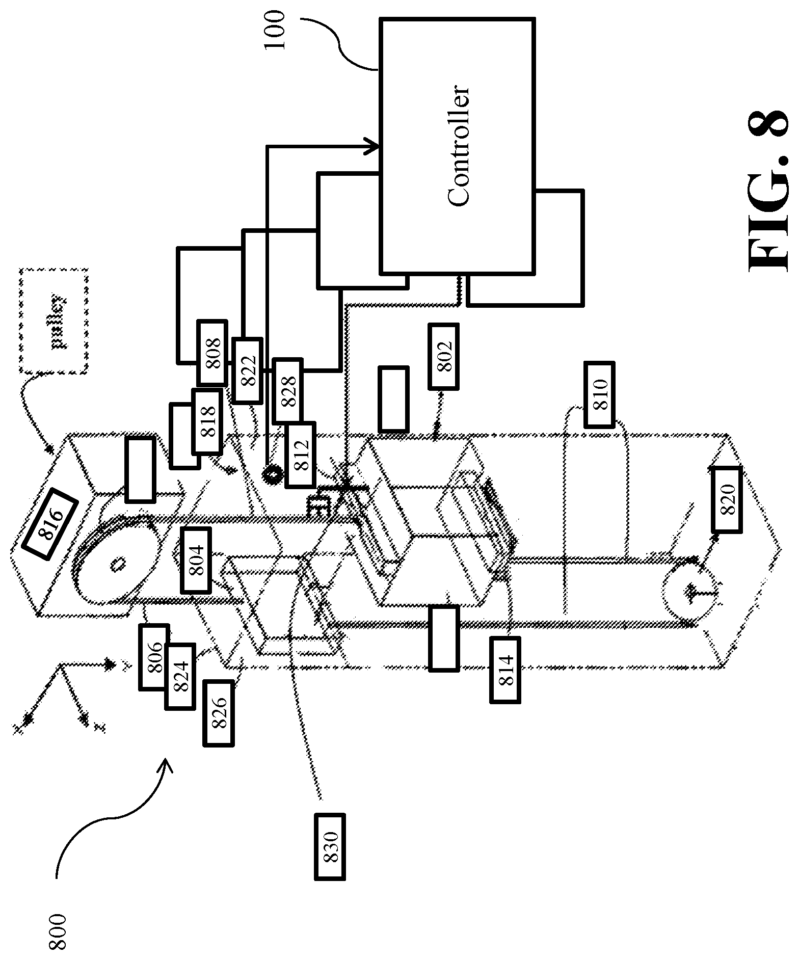 Patent US11782402 Figure 16 – Device for controlling a system with polynomial dynamics