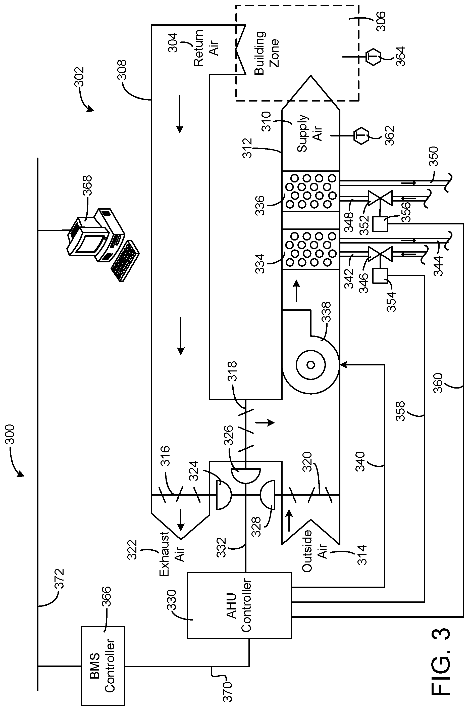 Patent US11782407 Figure 3 – Building management system with optimized processing of building system data