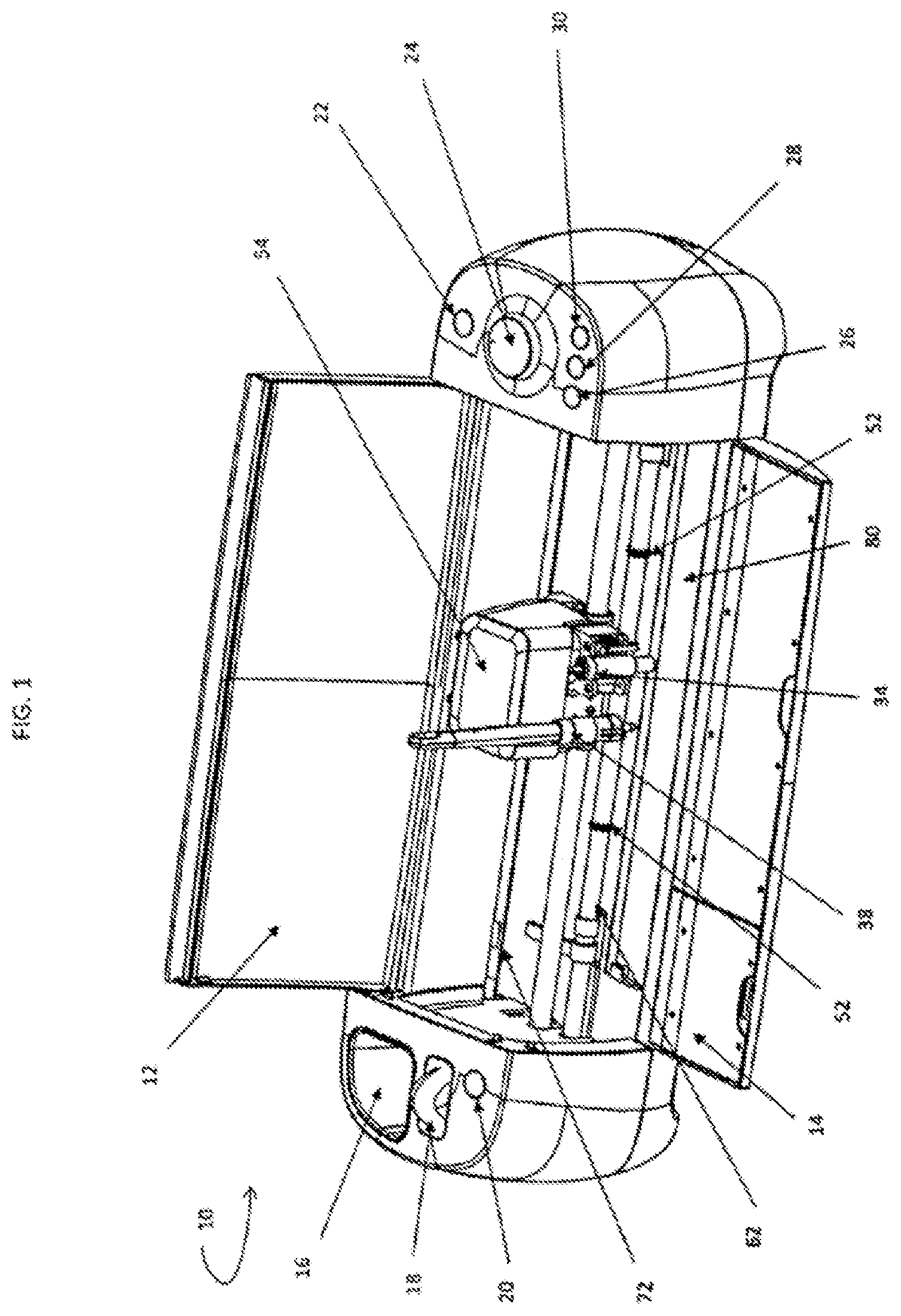 Patent US11782413 Figure 1 – Electronic cutting machine
