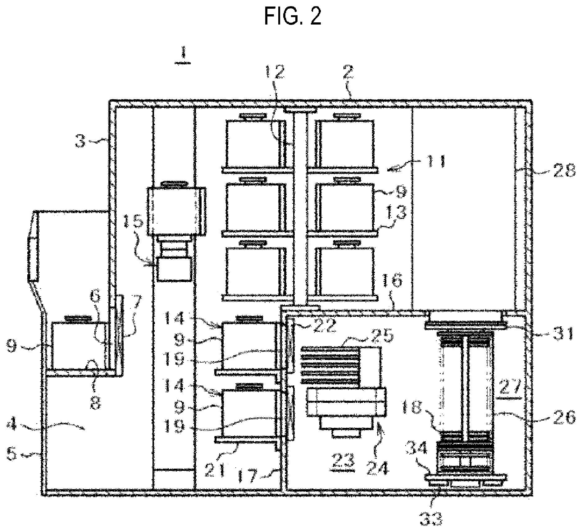 Patent US11782425 Figure 2 – Substrate processing apparatus, method of monitoring abnormality of substrate processing apparatus, and recording medium