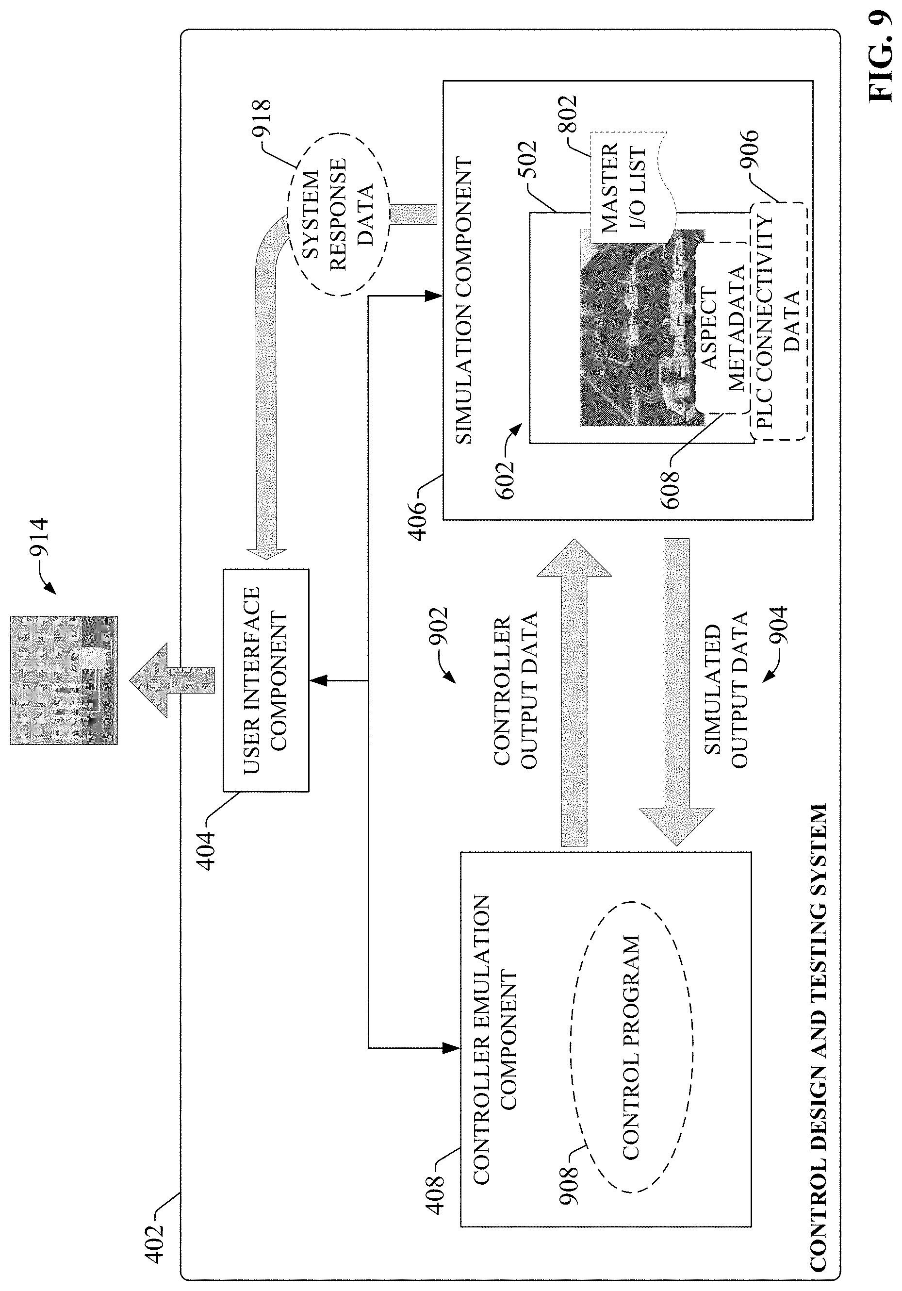 Patent US11782427 Figure 9 – Augmented reality human machine interface testing