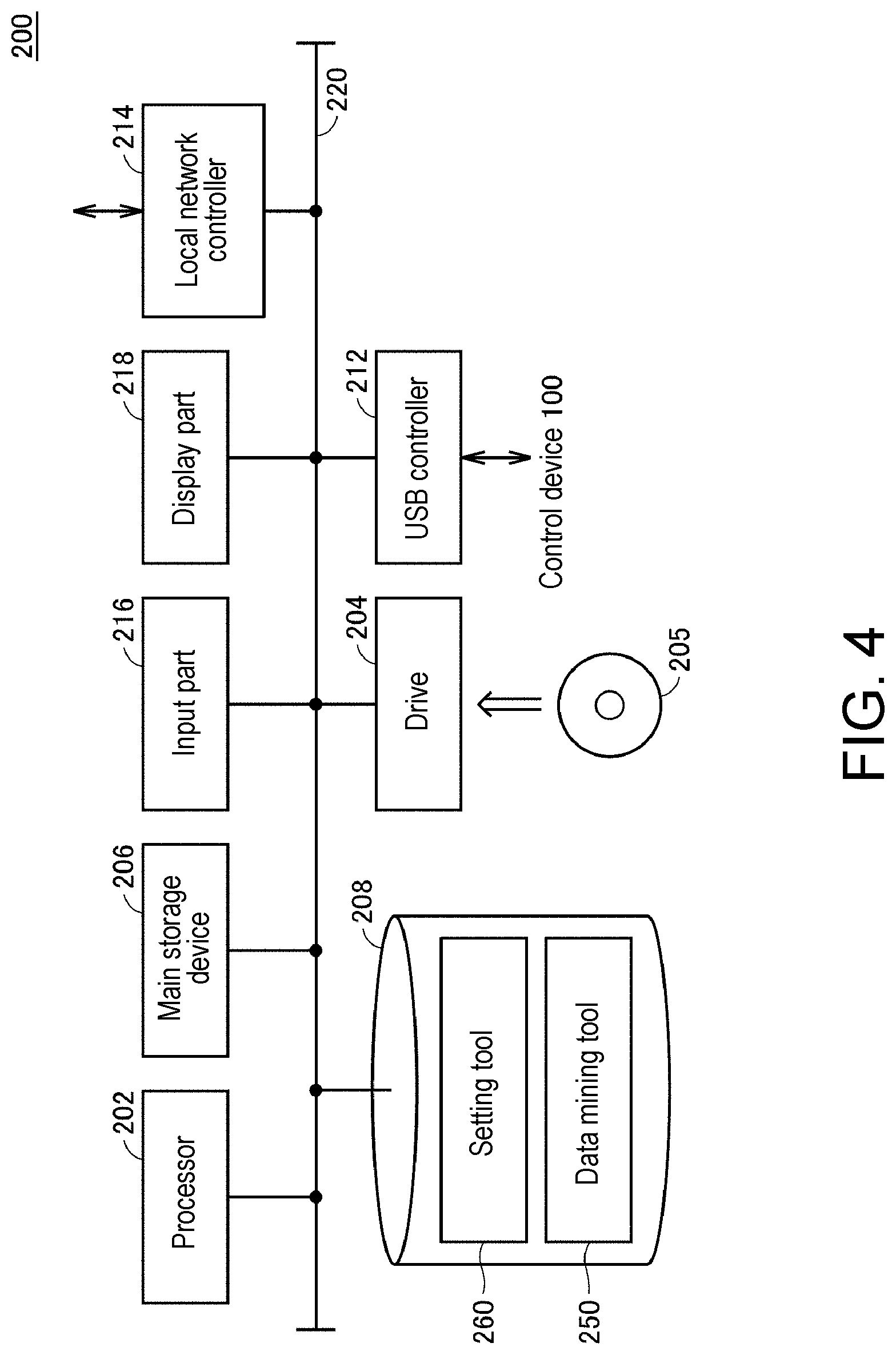 Patent US11782431 Figure 4 – Control device and non-transitory computer-readable recording medium recording program
