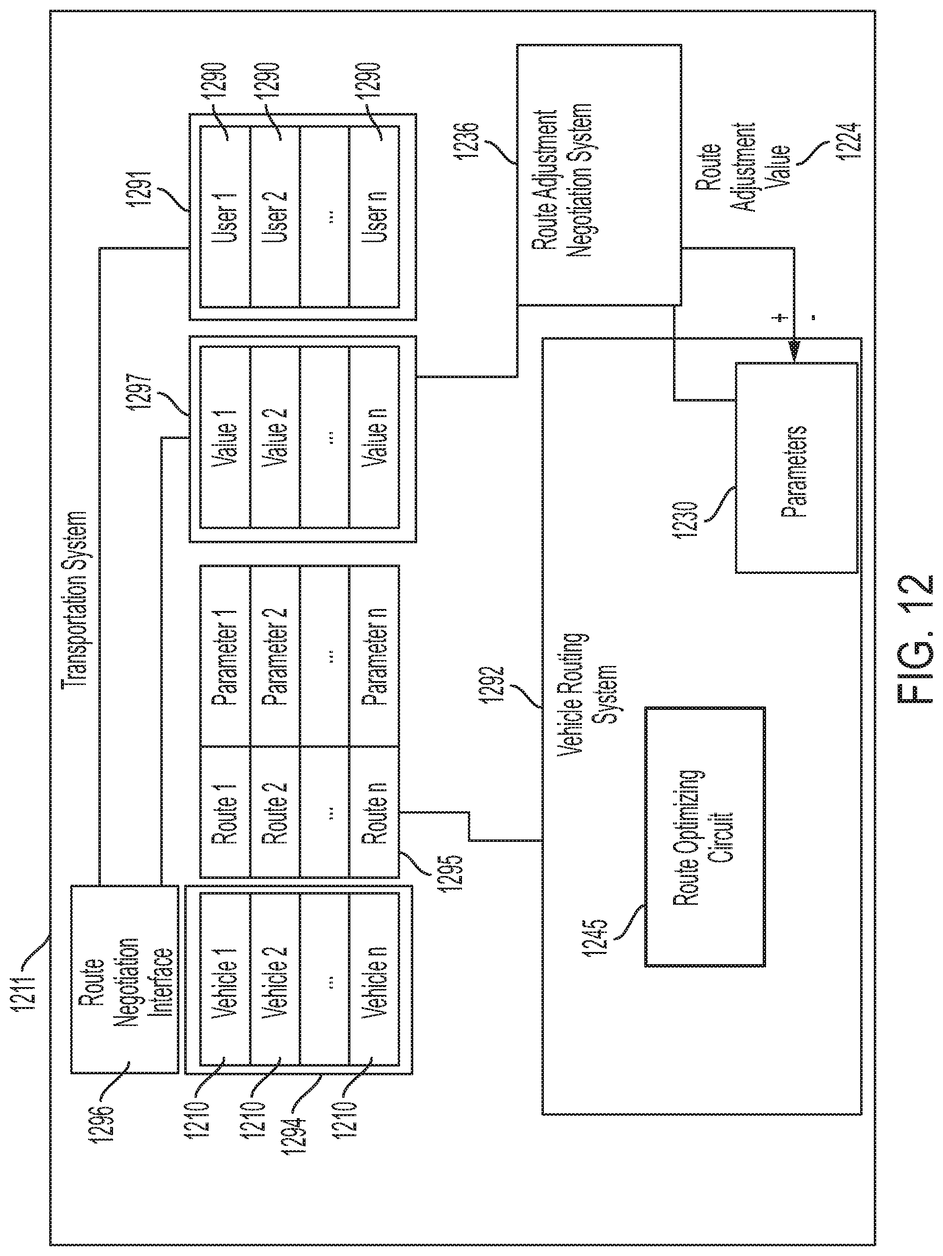 Patent US11782435 Figure 12 – Intelligent transportation systems