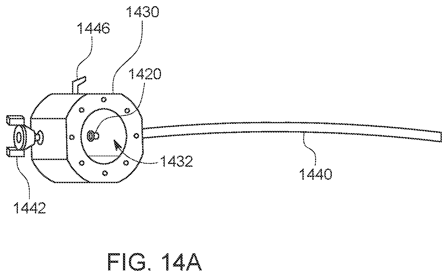 Patent US11782436 Figure 14 – Systems and methods for automated operation and handling of autonomous trucks and trailers hauled thereby