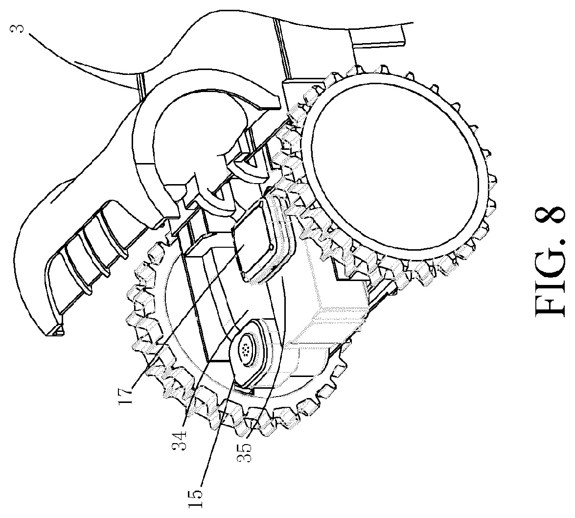 Patent US11782445 Figure 8 – Self-moving device, functional module, and automatic working system