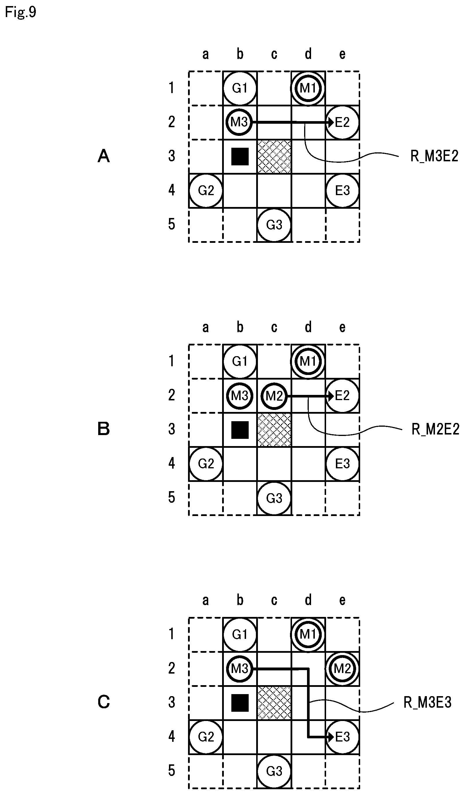 Patent US11782446 Figure 9 – Route planning apparatus, route planning method, and computer-readable recording medium