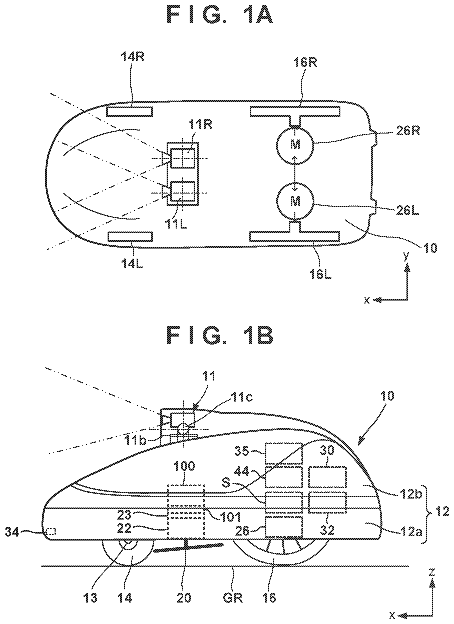 Patent US11782447 Figure 1 – Autonomous work machine, method of controlling the same, and storage medium