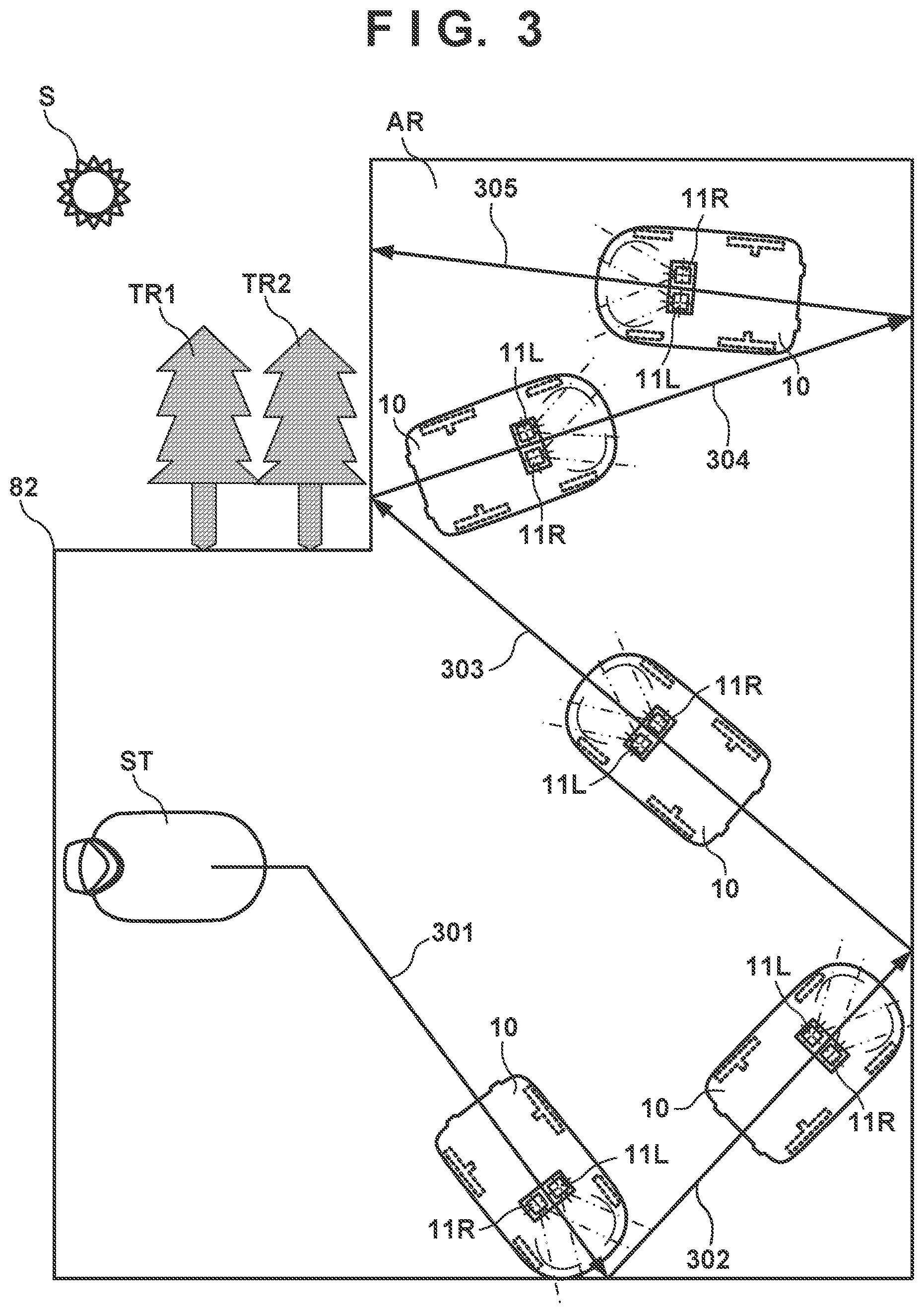 Patent US11782447 Figure 3 – Autonomous work machine, method of controlling the same, and storage medium