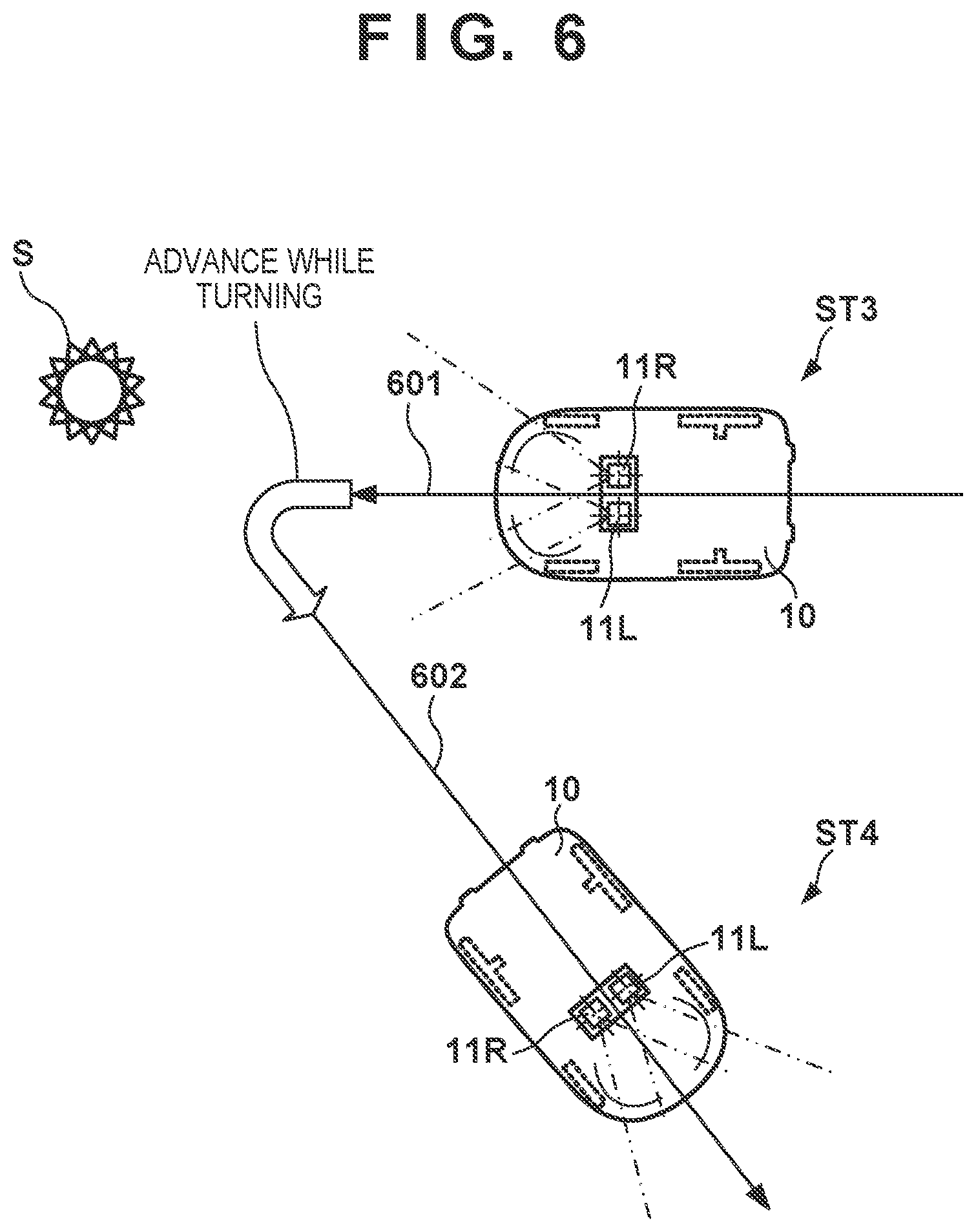 Patent US11782447 Figure 6 – Autonomous work machine, method of controlling the same, and storage medium