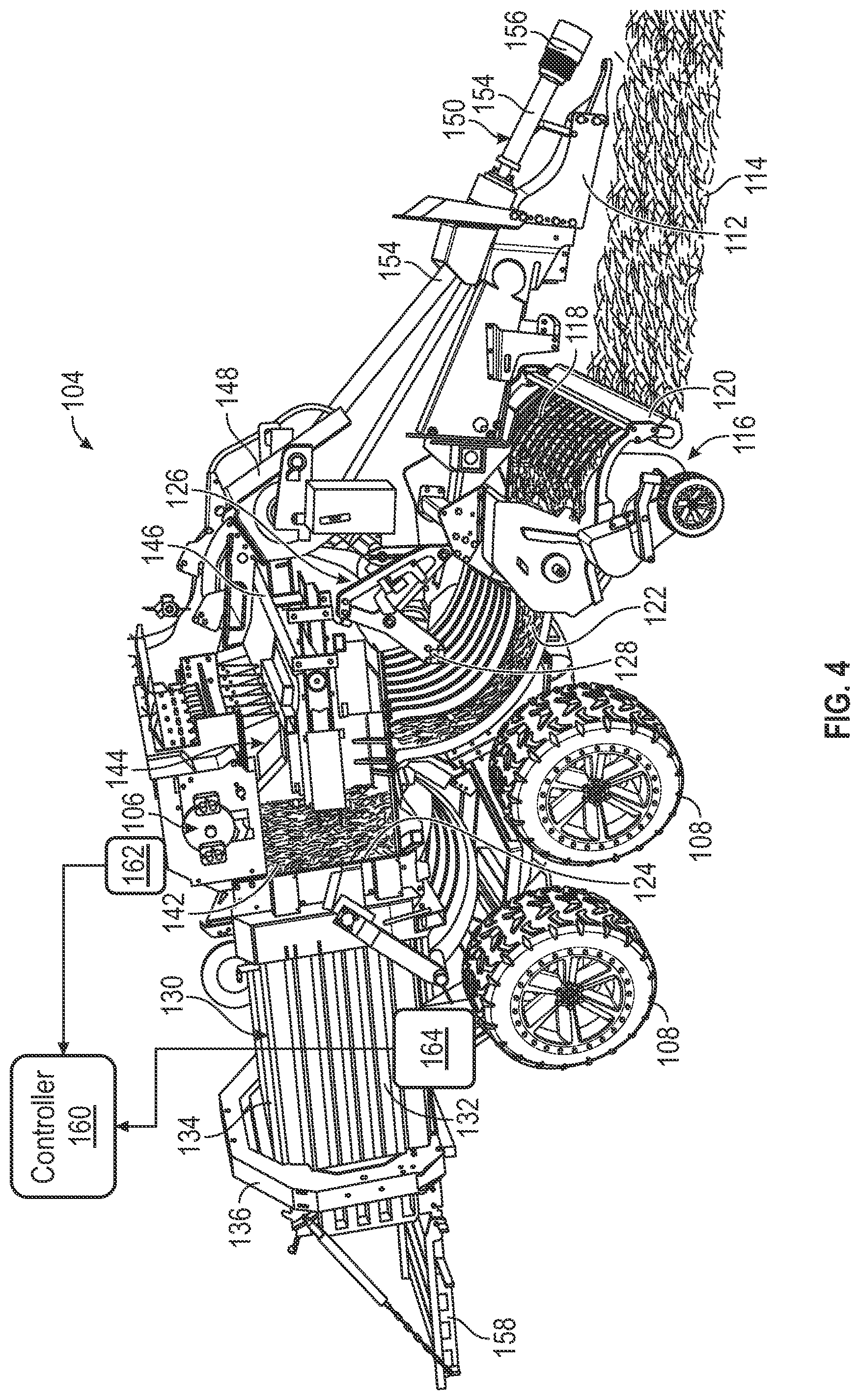 Patent US11782453 Figure 4 – Image-based position assessment of agricultural machine components