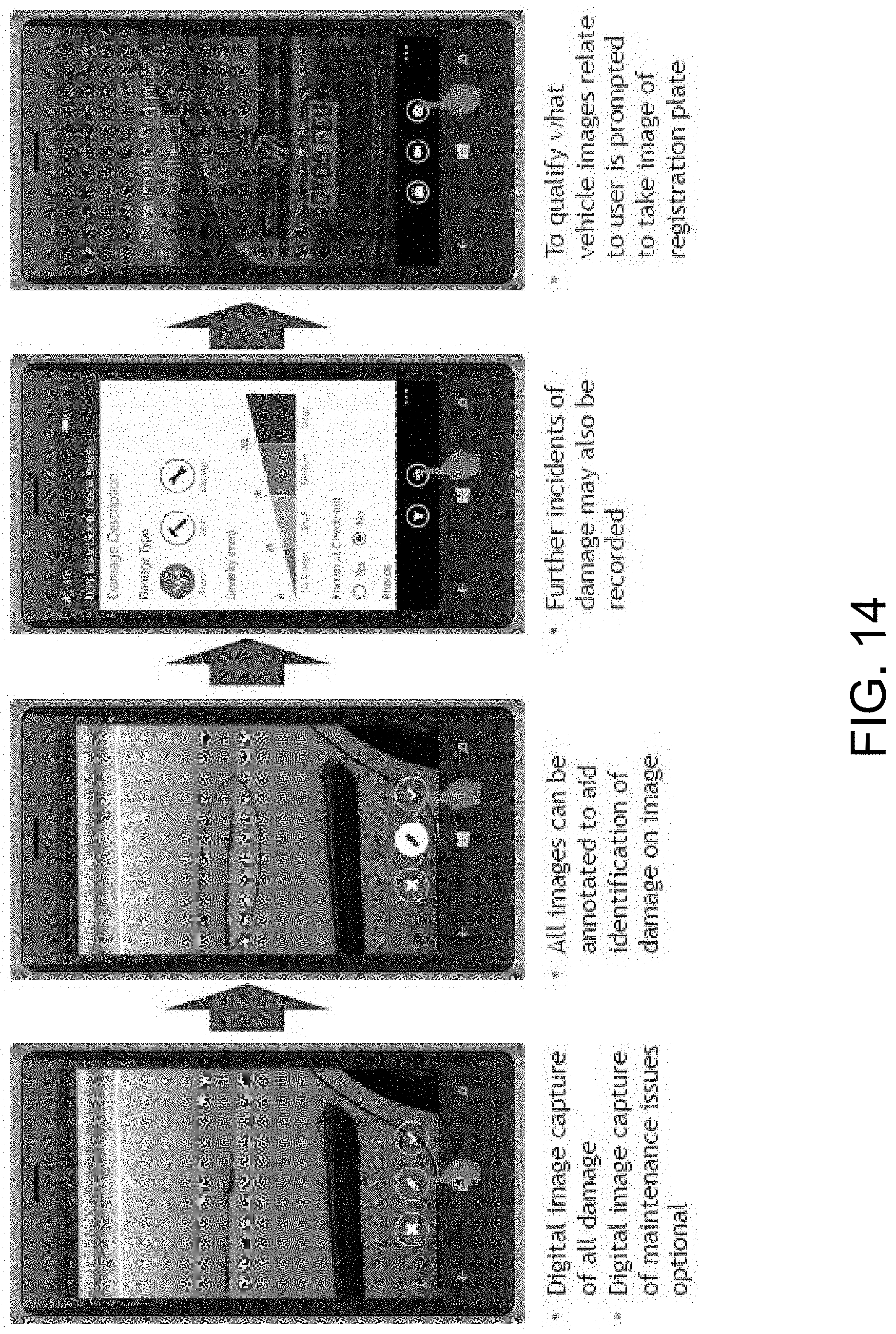 Patent US11782455 Figure 14 – Connected fleet management system with low earth orbit satellite communications
