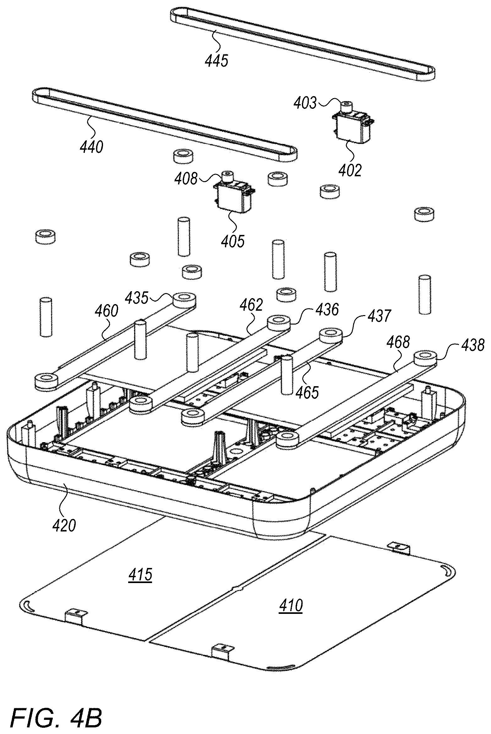 Patent US11782456 Figure 5 – Device, system and a method for magnetically docking a flying apparatus
