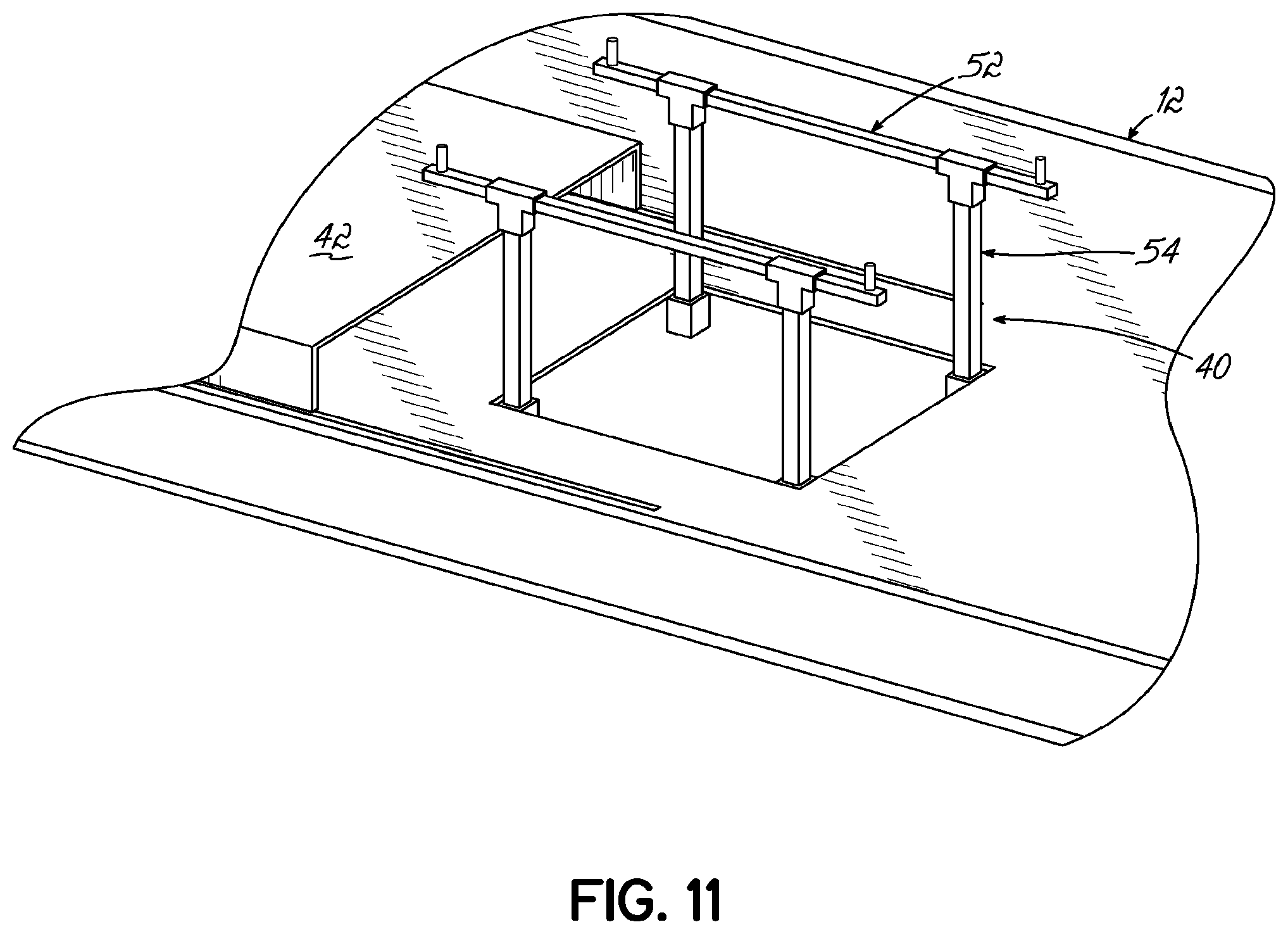 Patent US11782457 Figure 9 – Package delivery by means of an automated multi-copter UAS/UAV dispatched from a conventional delivery vehicle