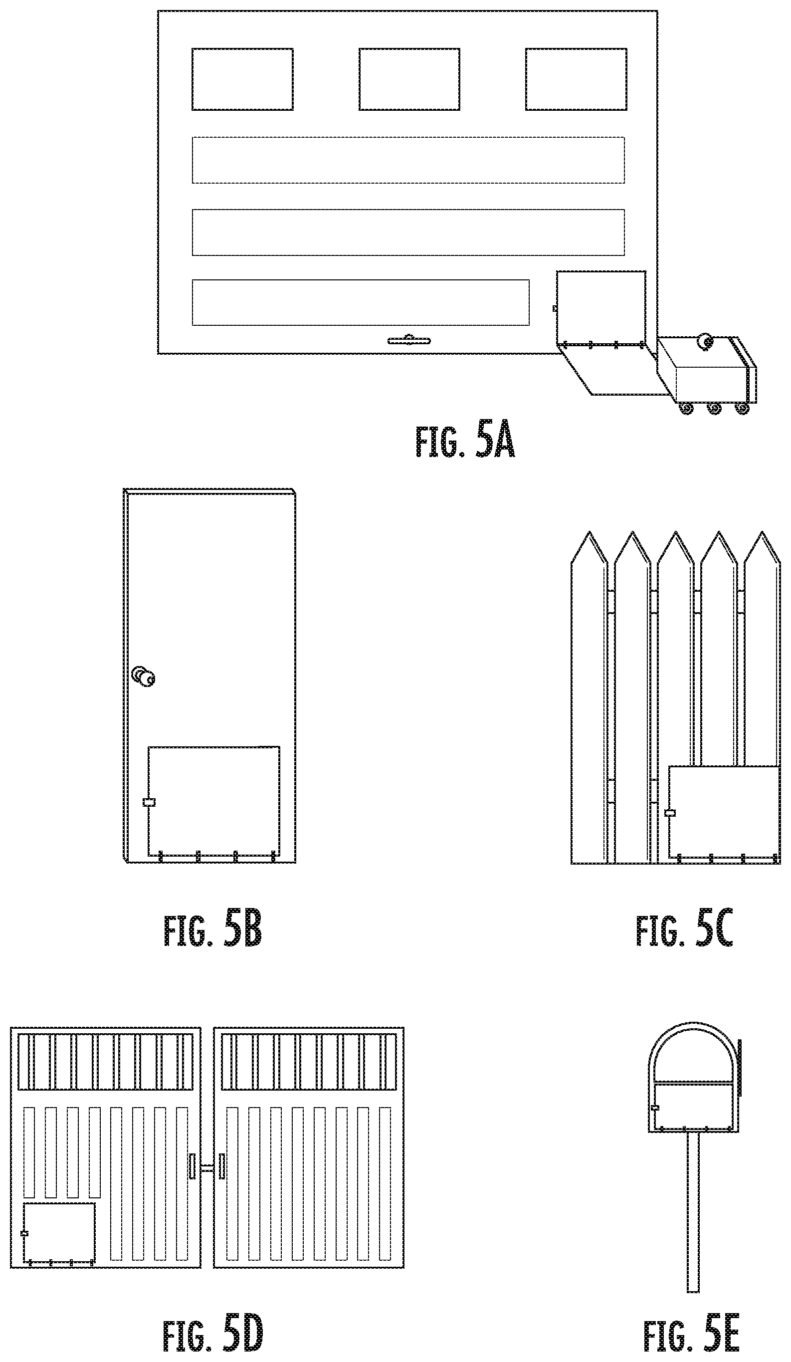 Patent US11782458 Figure 5 – Parcel deploying apparatus and vehicle delivery