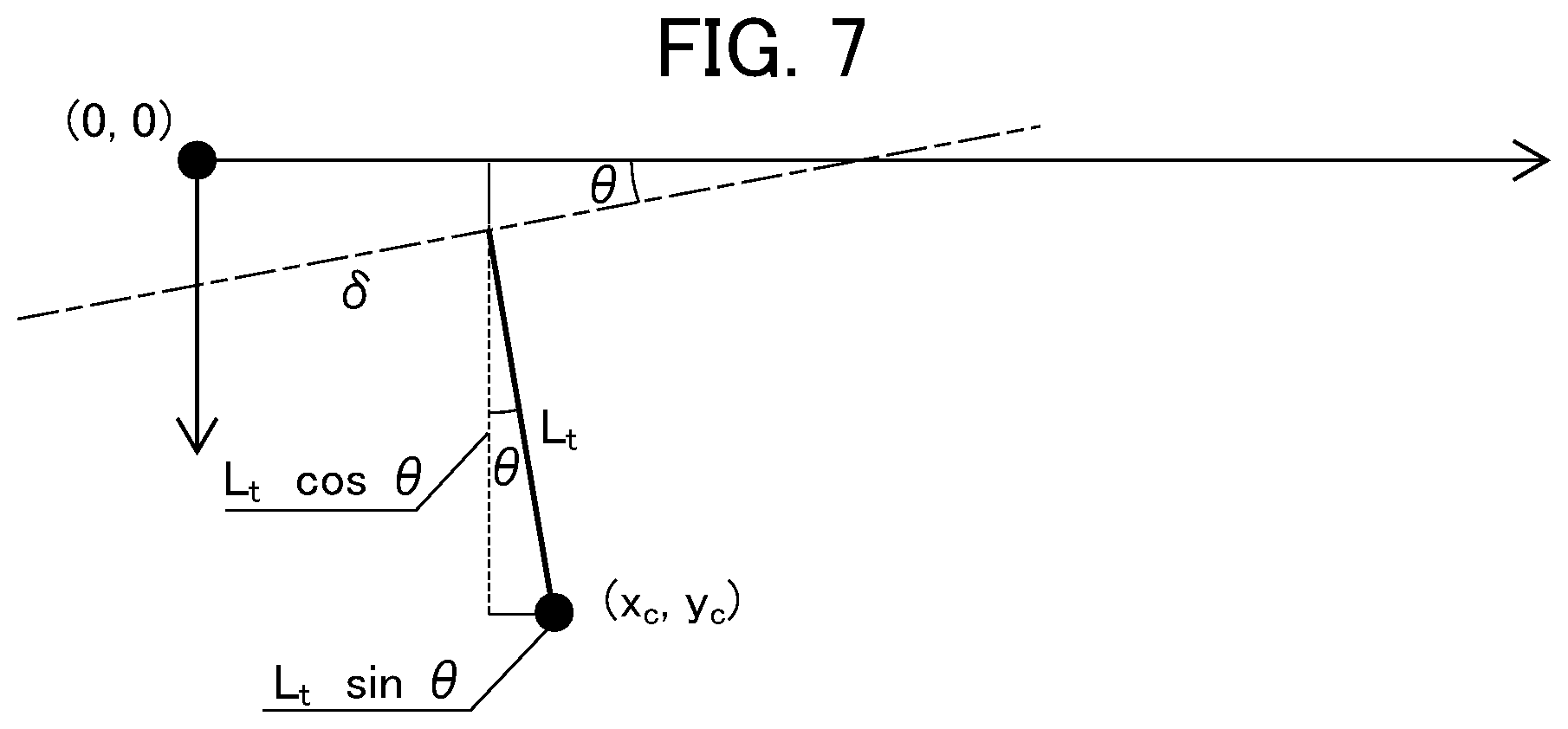 Patent US11782459 Figure 7 – Deflection amount calculation device and recording medium encoding with a program