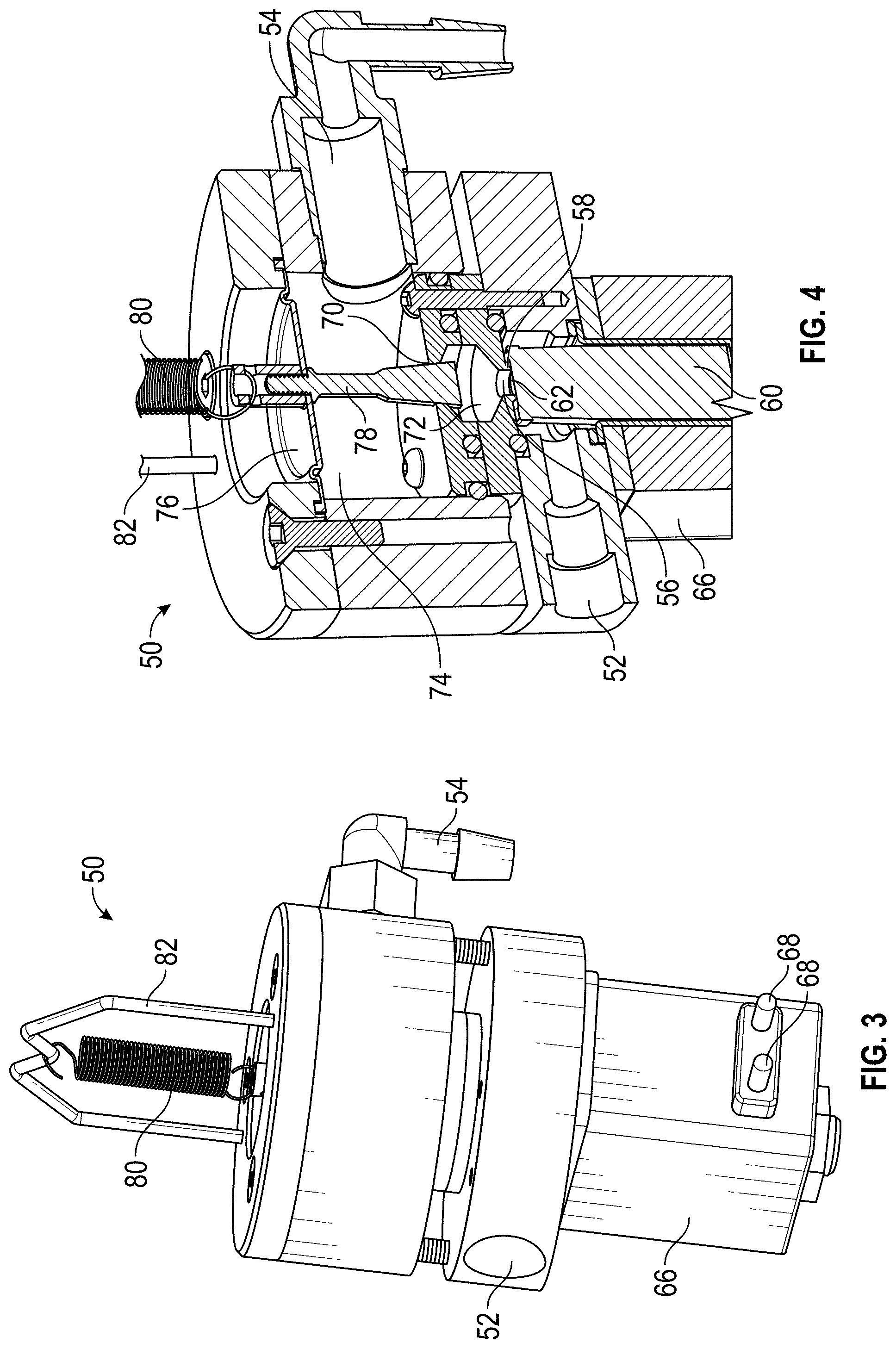 Patent US11782463 Figure 3 – Pressure-regulating valve with dual valve members
