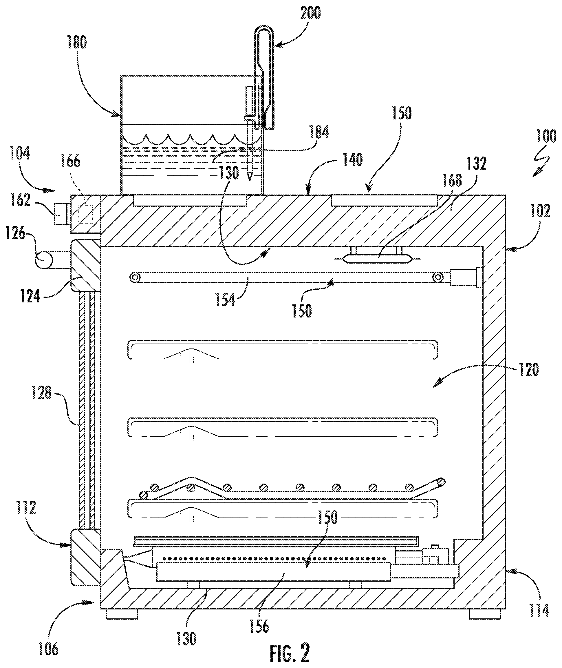 Patent US11782464 Figure 2 – Adaptive closed loop control method for a cooking appliance