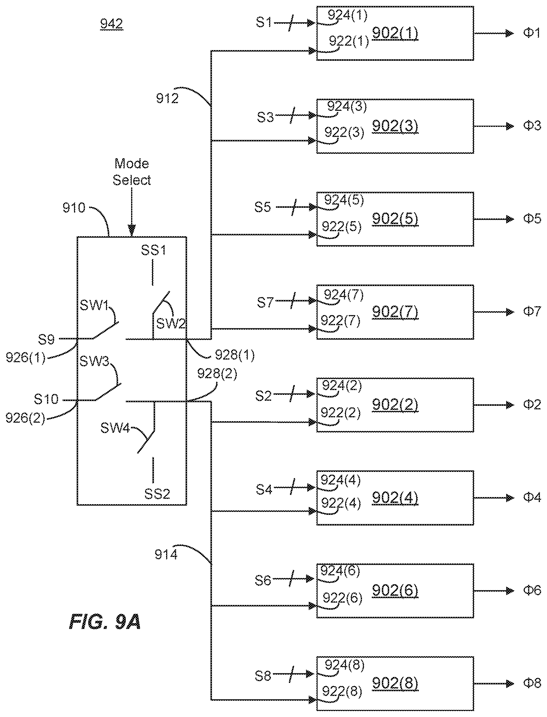 Patent US11782475 Figure 9 – Multi-phase signal generation
