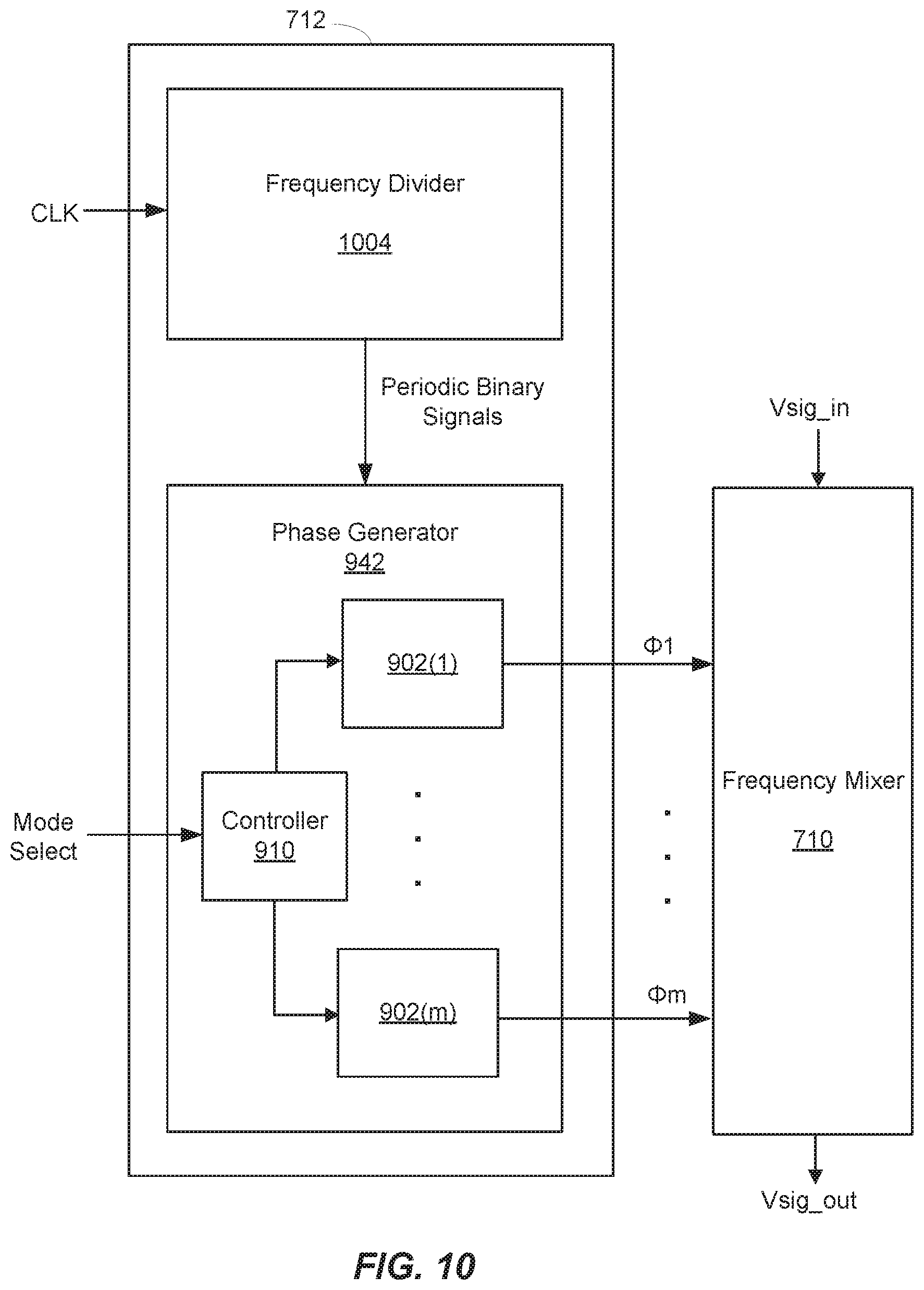 Patent US11782475 Figure 11 – Multi-phase signal generation