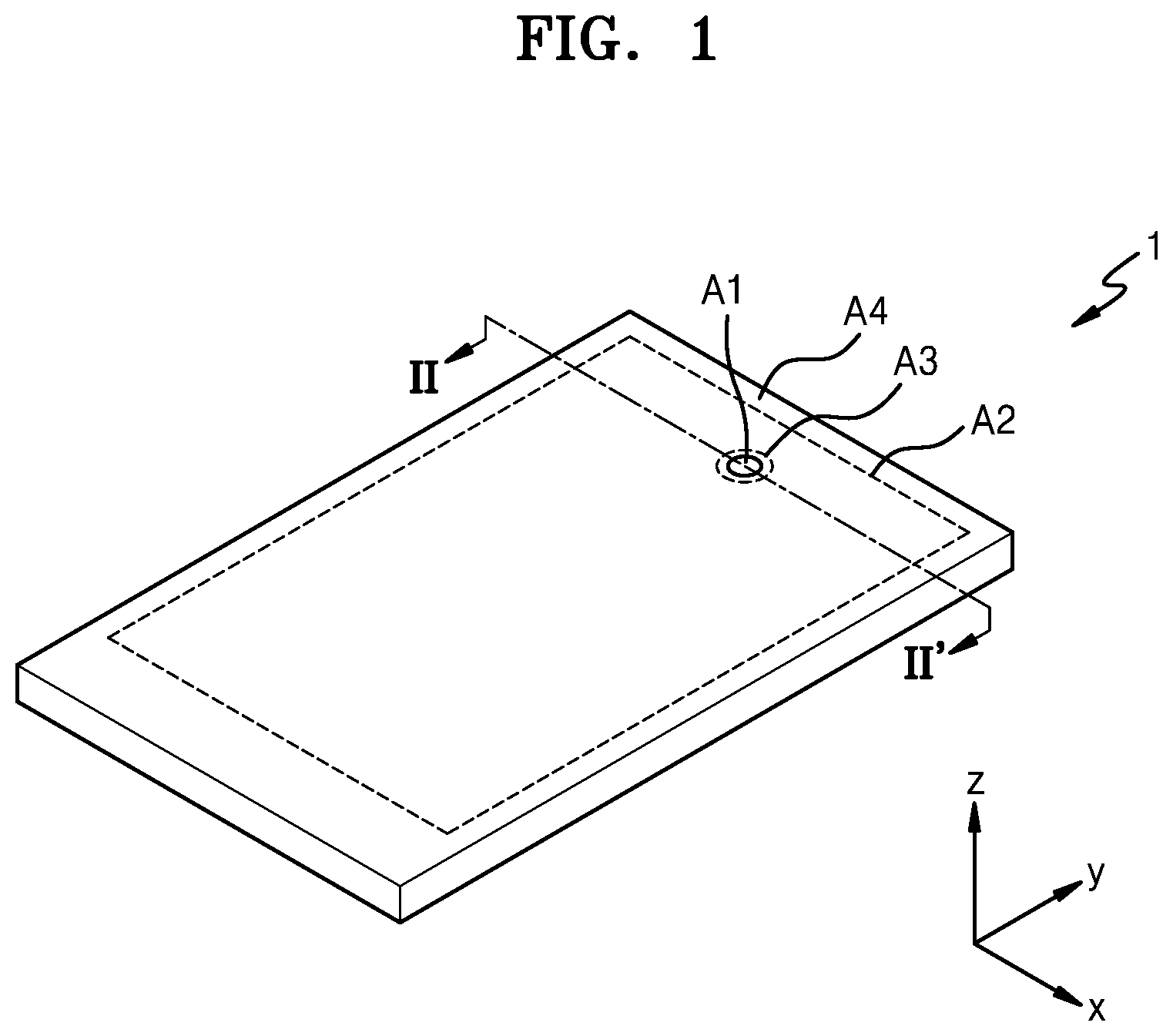 Patent US11782477 Figure 1 – Display apparatus and wiring for input sensing section