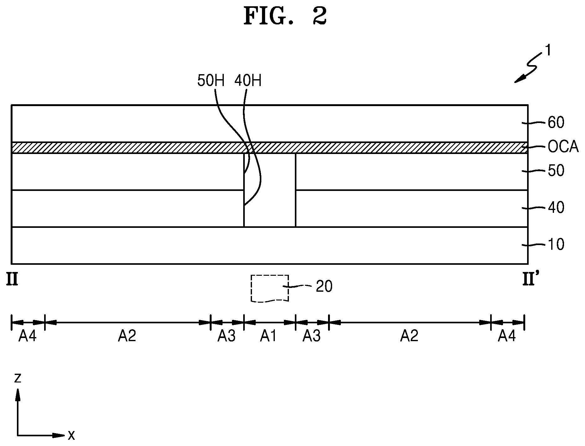 Patent US11782477 Figure 2 – Display apparatus and wiring for input sensing section