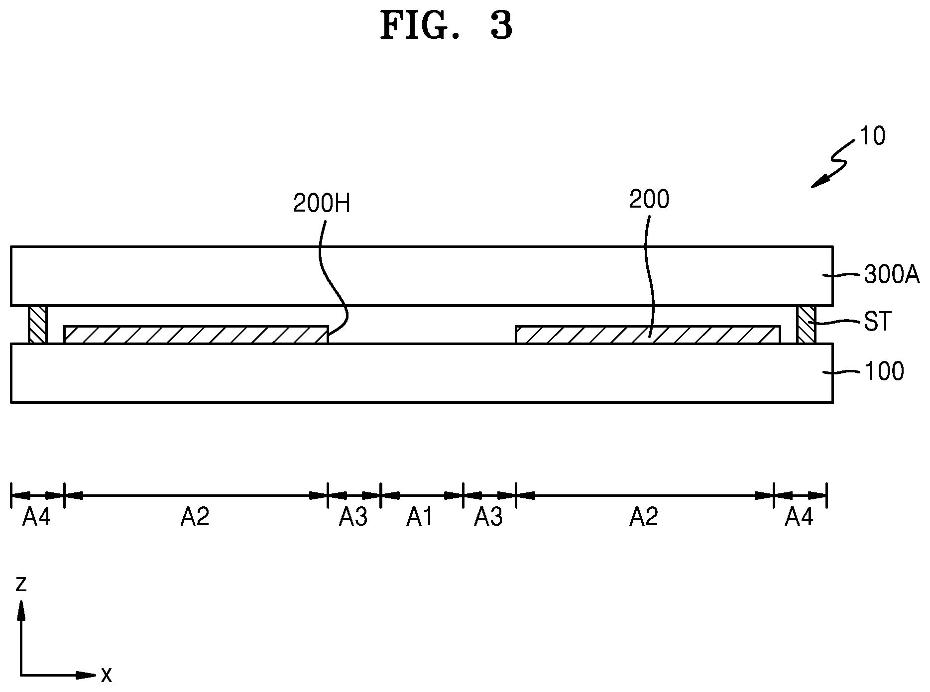 Patent US11782477 Figure 3 – Display apparatus and wiring for input sensing section