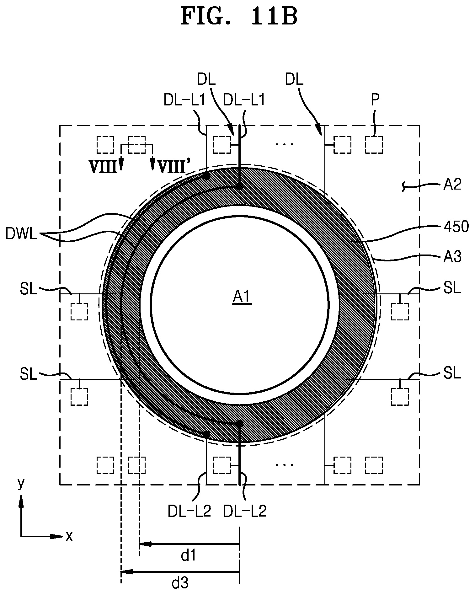 Patent US11782477 Figure 12 – Display apparatus and wiring for input sensing section