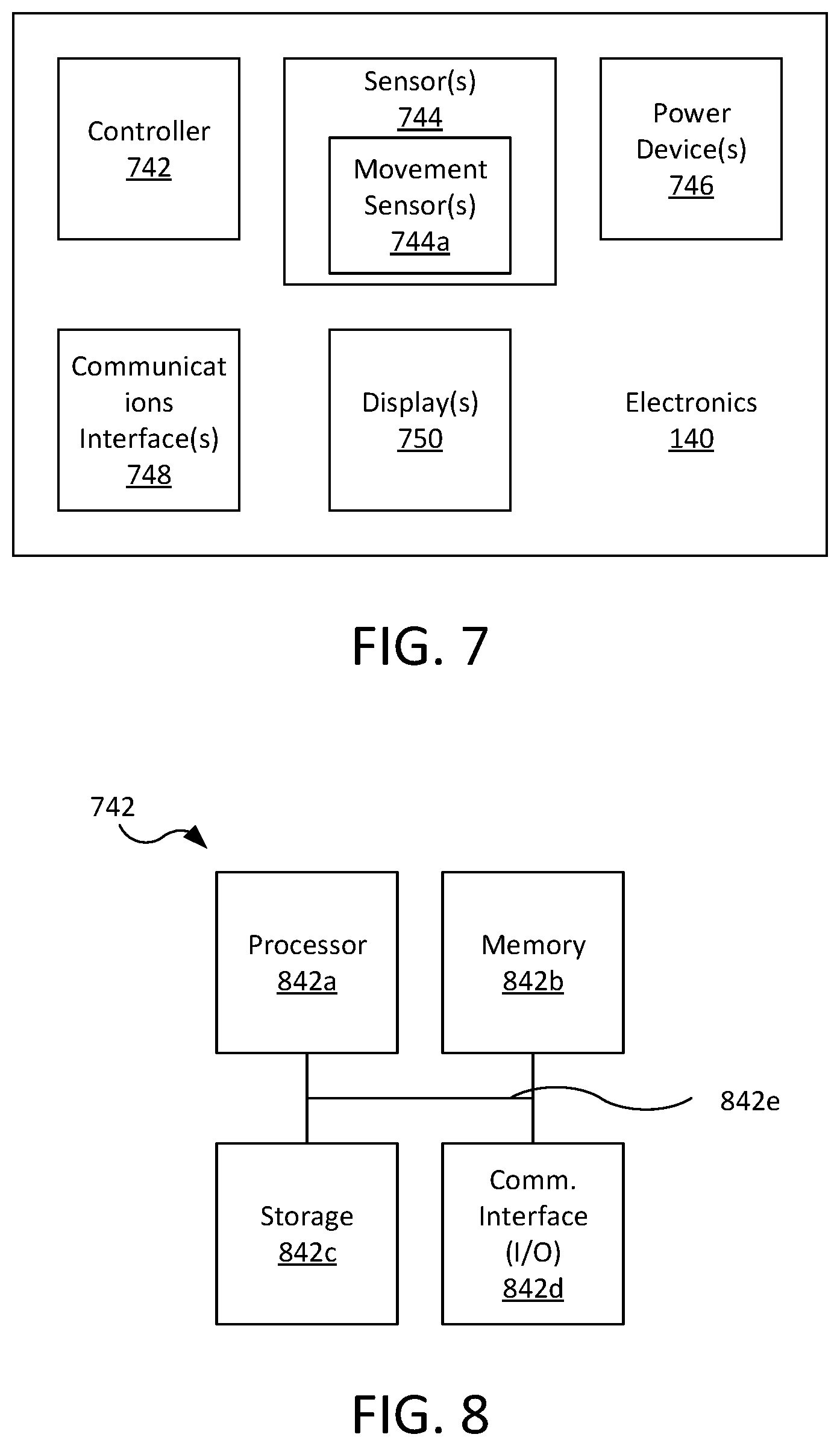 Patent US11782480 Figure 8 – Head-mounted display with changeable center of gravity