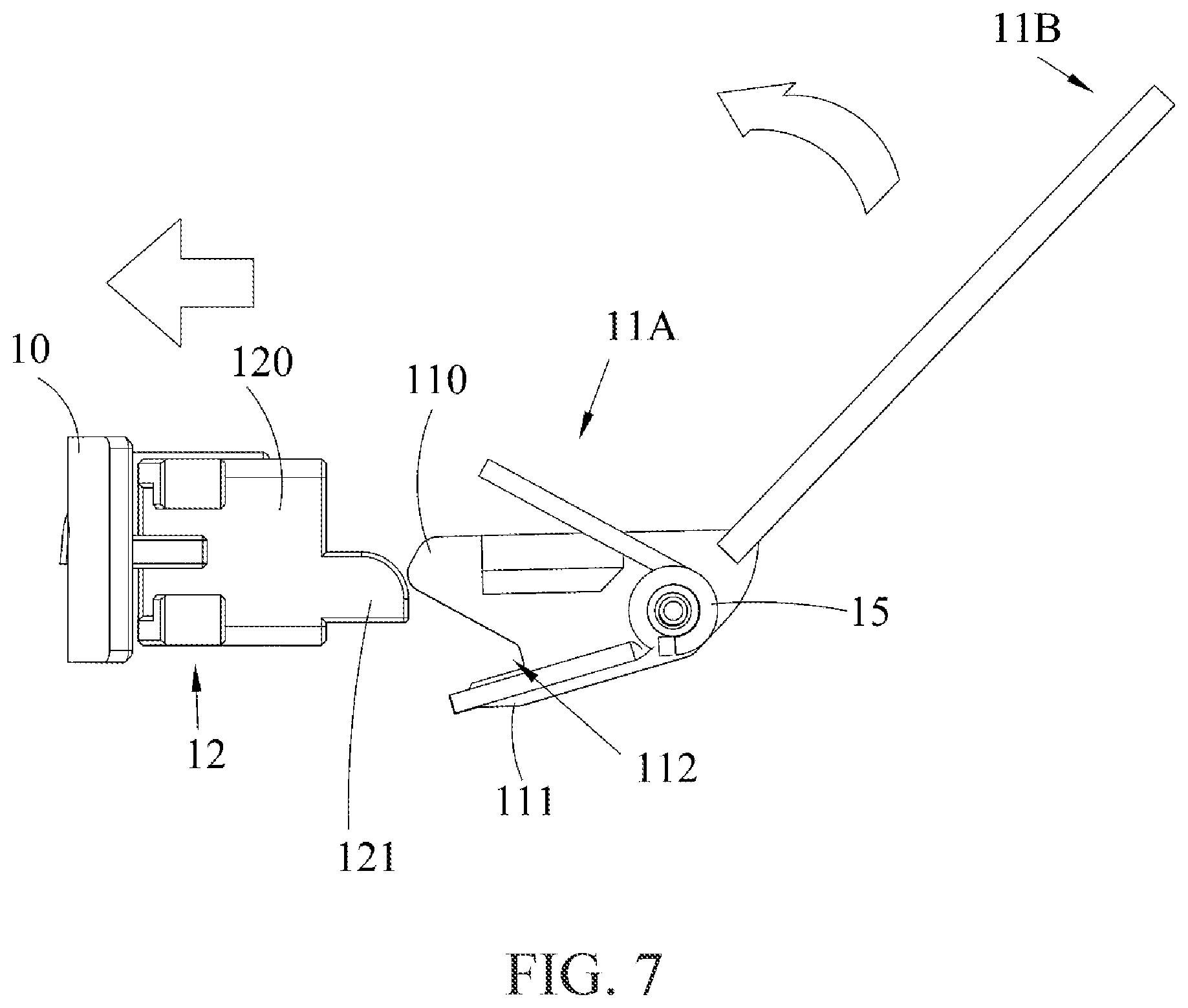 Patent US11782481 Figure 7 – Head-mounted device