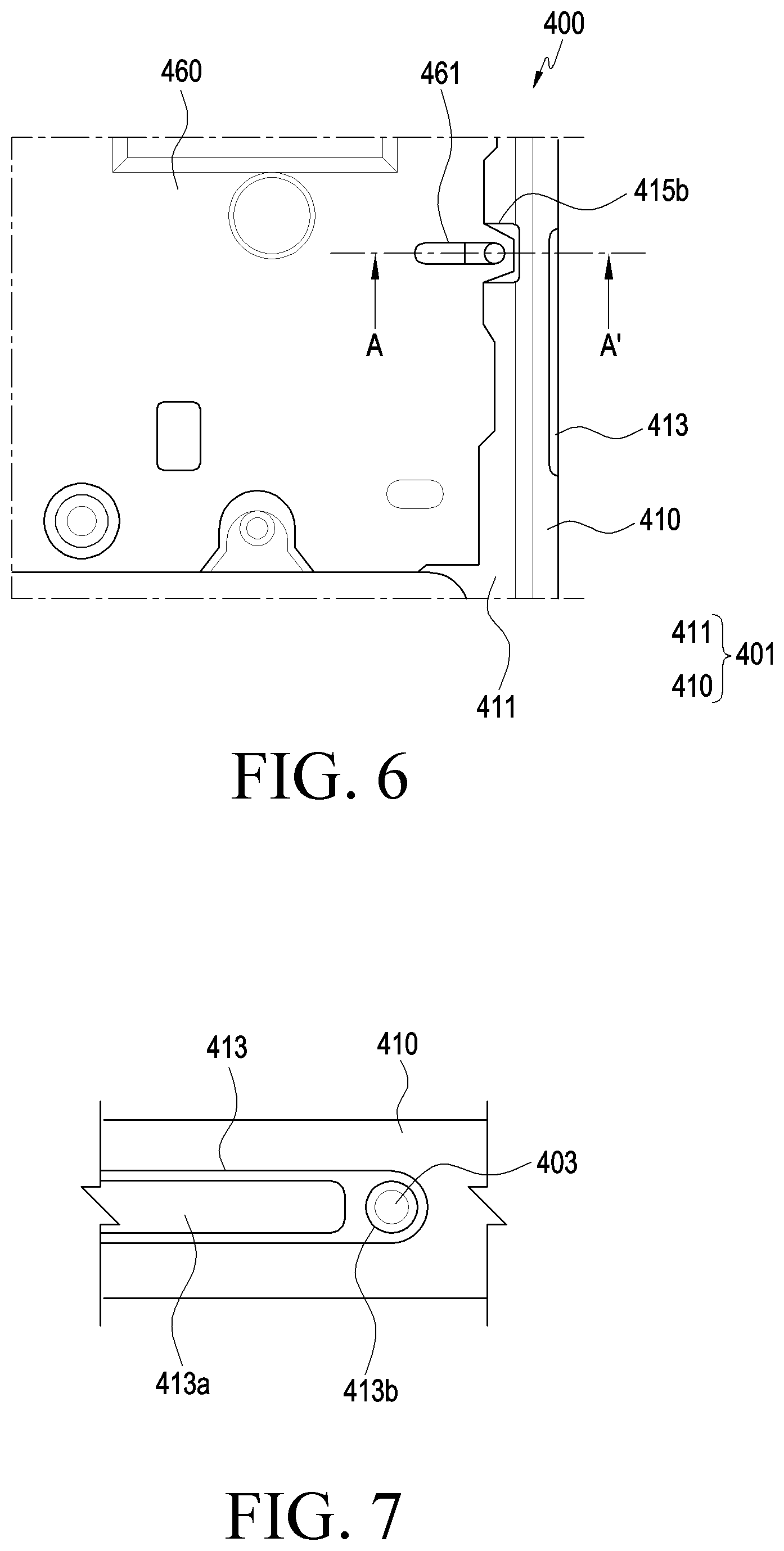 Patent US11782485 Figure 6 – Electronic device including air vent hole