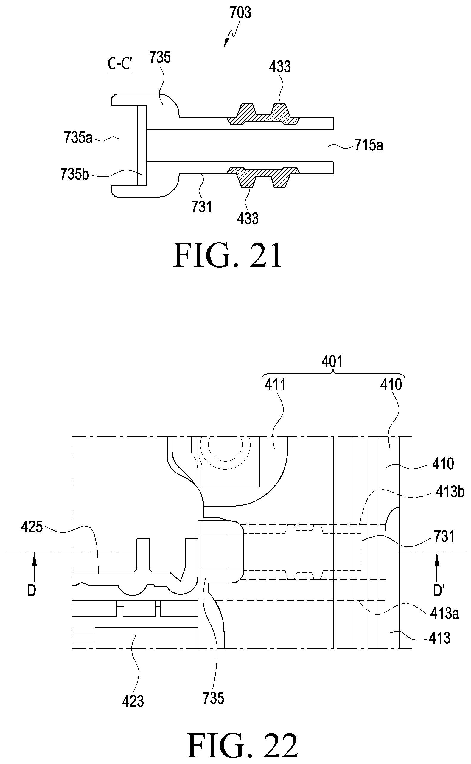 Patent US11782485 Figure 13 – Electronic device including air vent hole