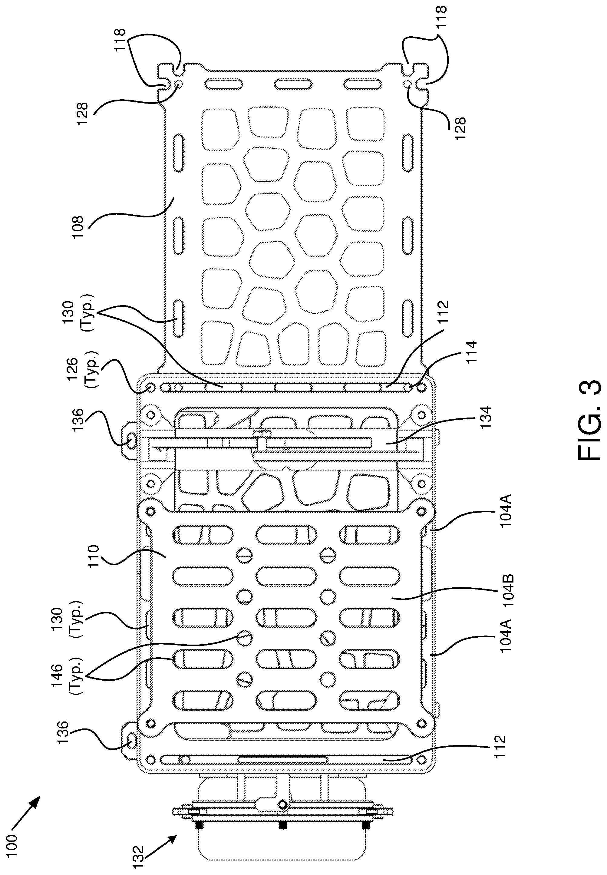 Patent US11782486 Figure 3 – Creative stand