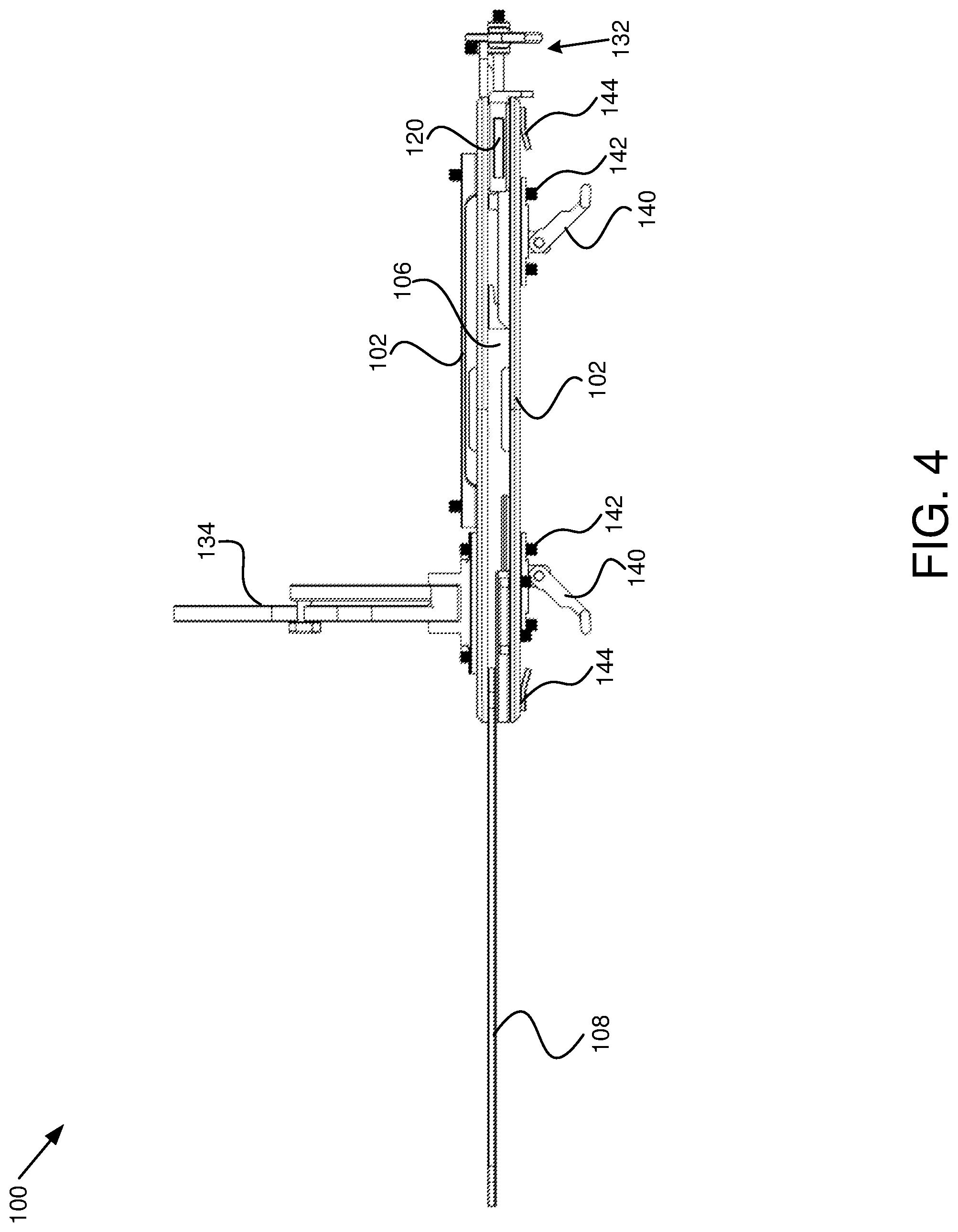 Patent US11782486 Figure 4 – Creative stand