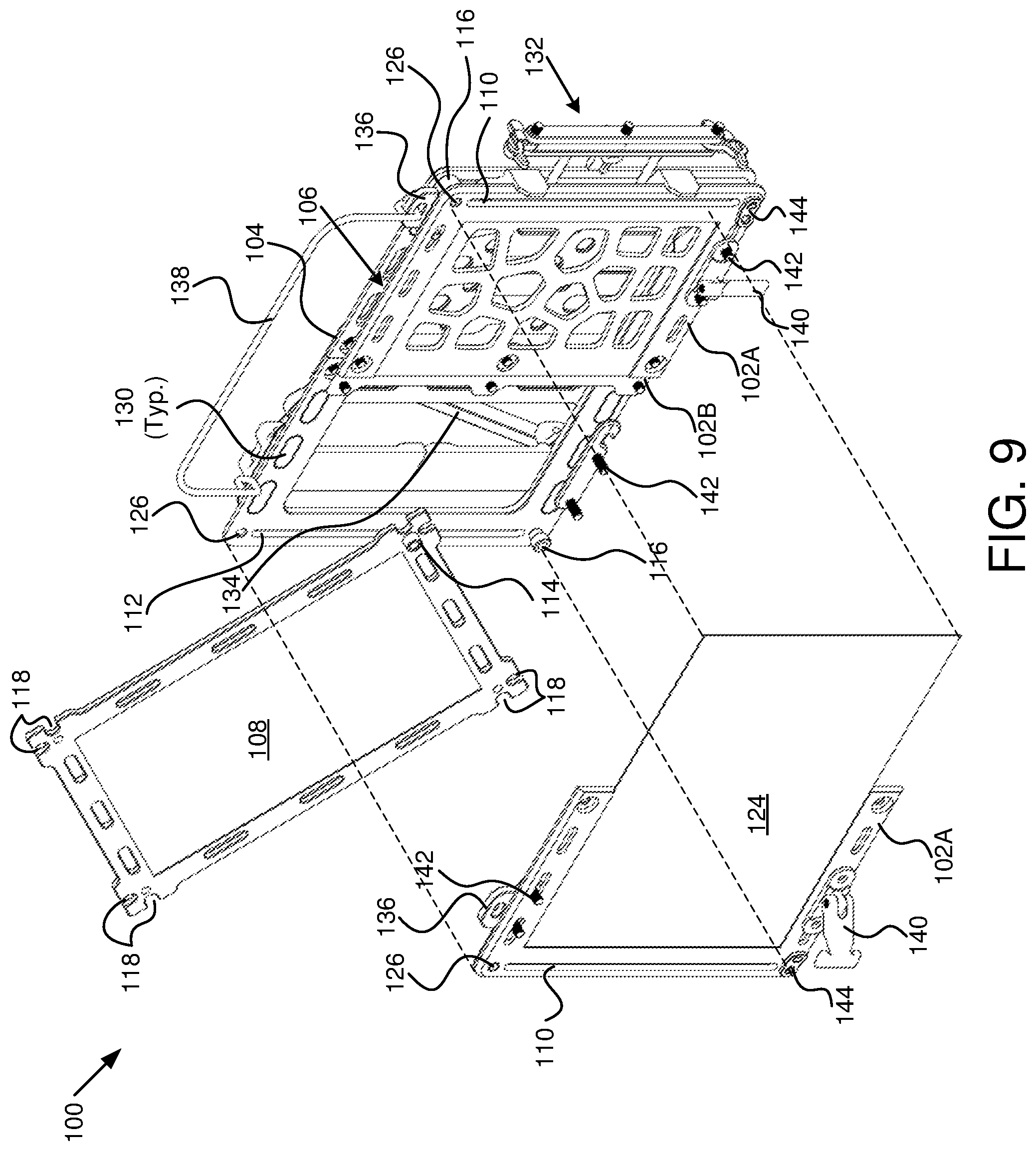 Patent US11782486 Figure 9 – Creative stand
