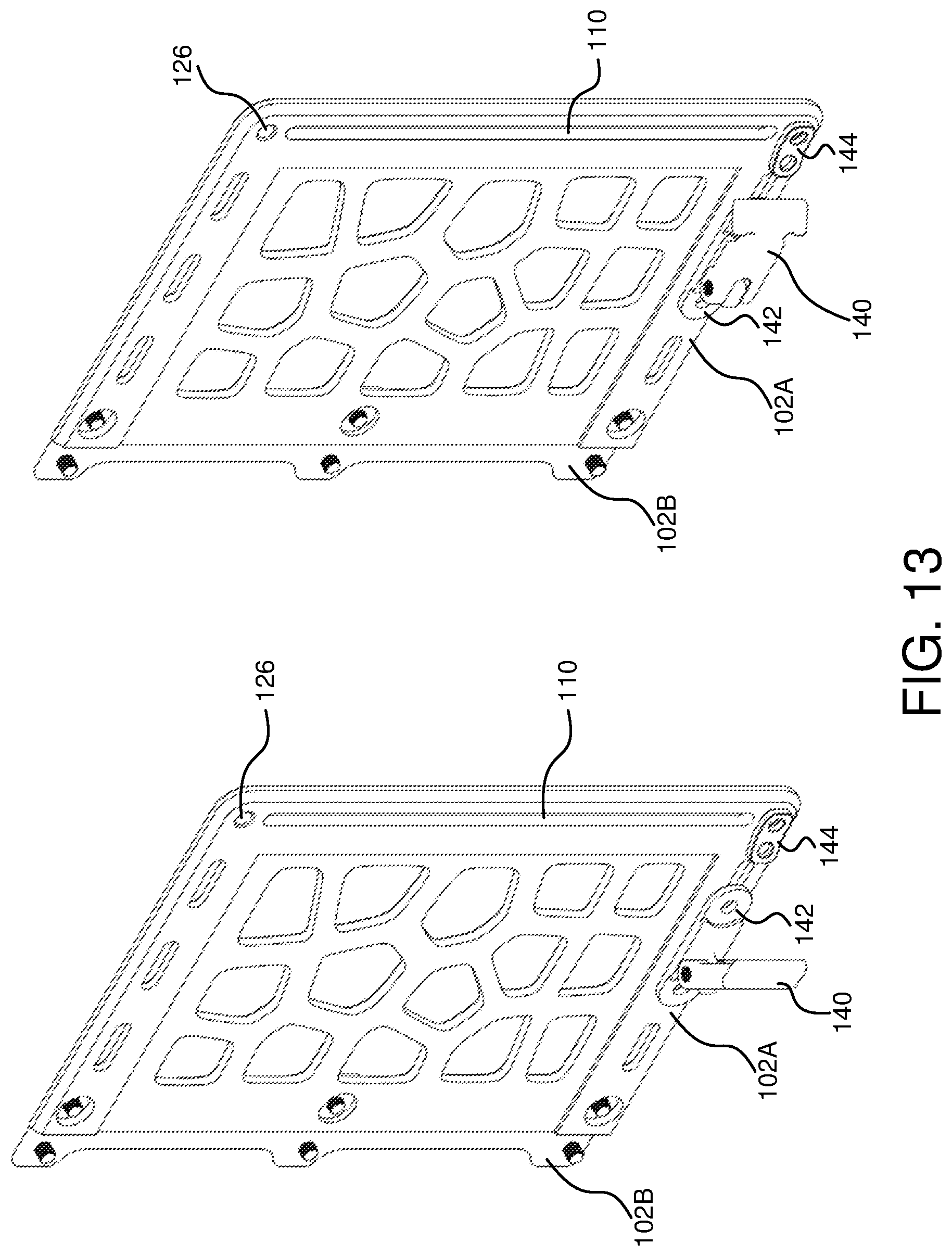 Patent US11782486 Figure 13 – Creative stand