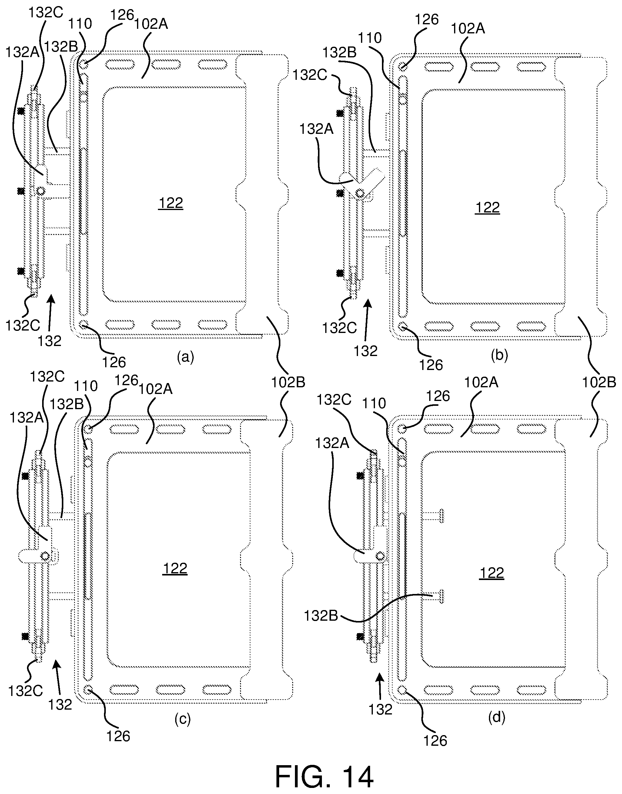Patent US11782486 Figure 14 – Creative stand