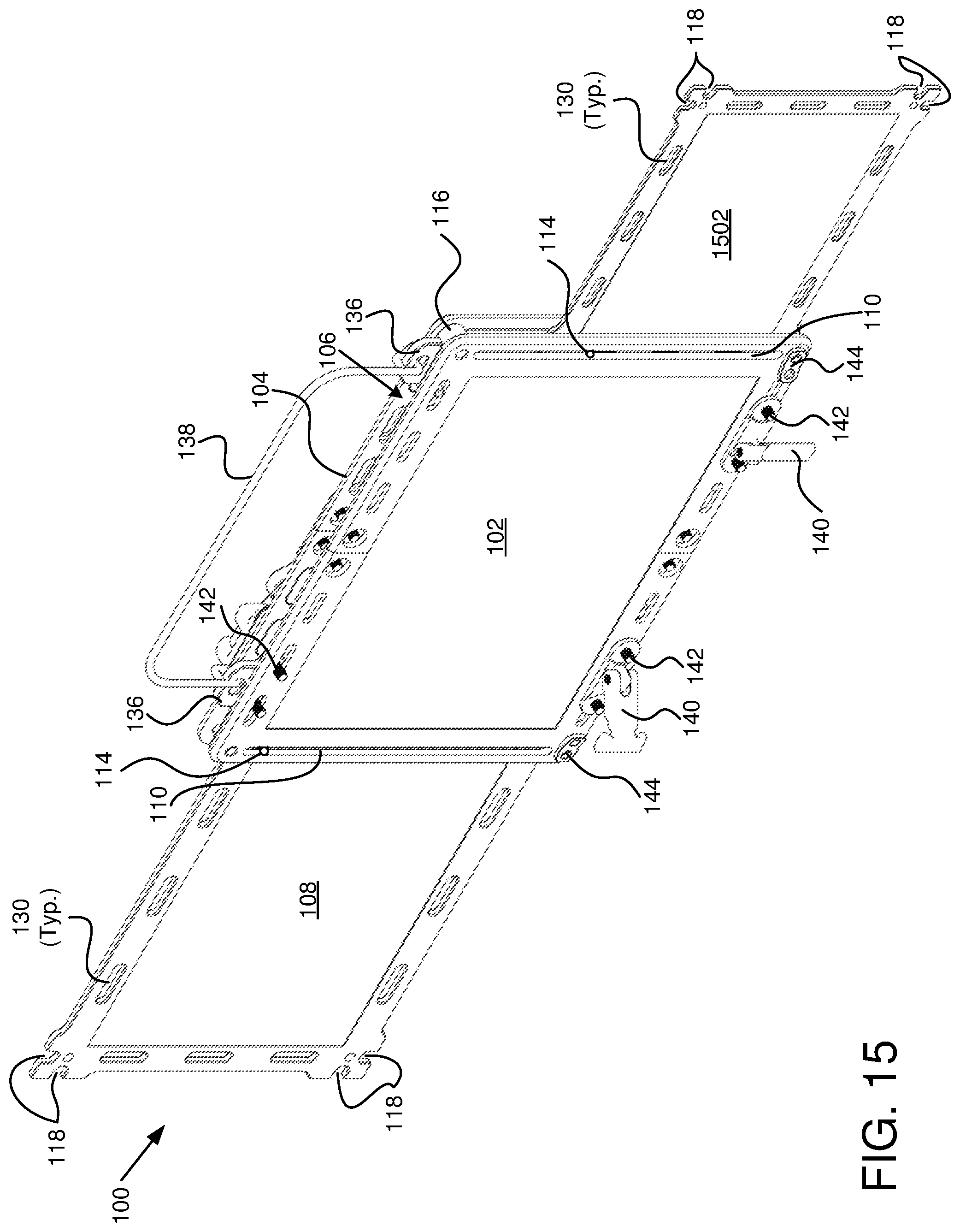 Patent US11782486 Figure 15 – Creative stand