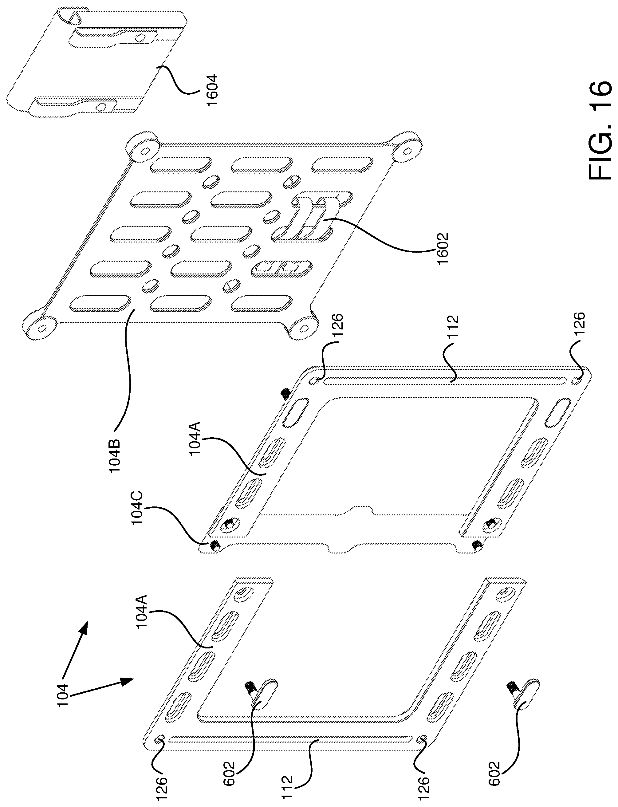 Patent US11782486 Figure 16 – Creative stand