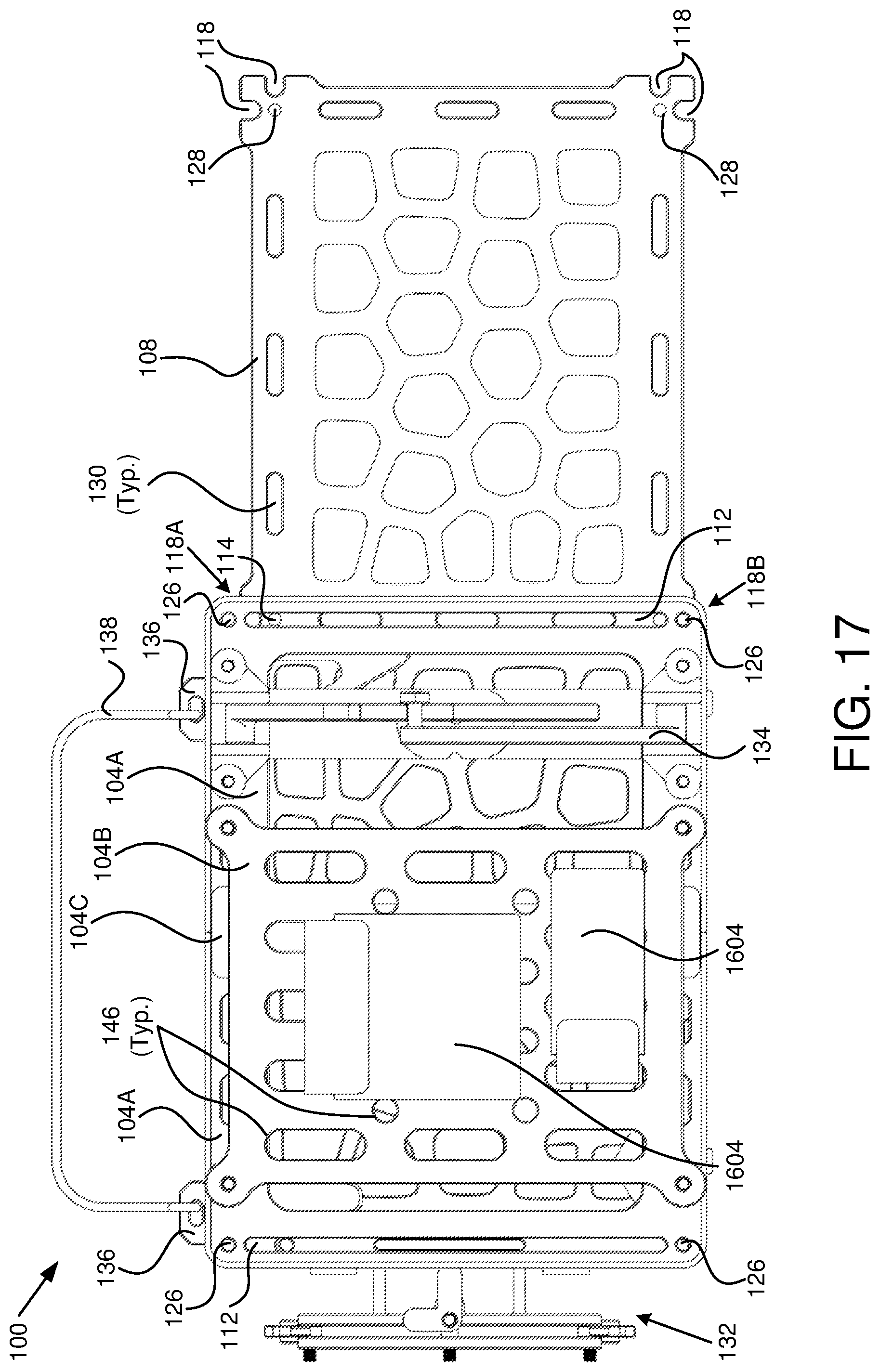 Patent US11782486 Figure 17 – Creative stand
